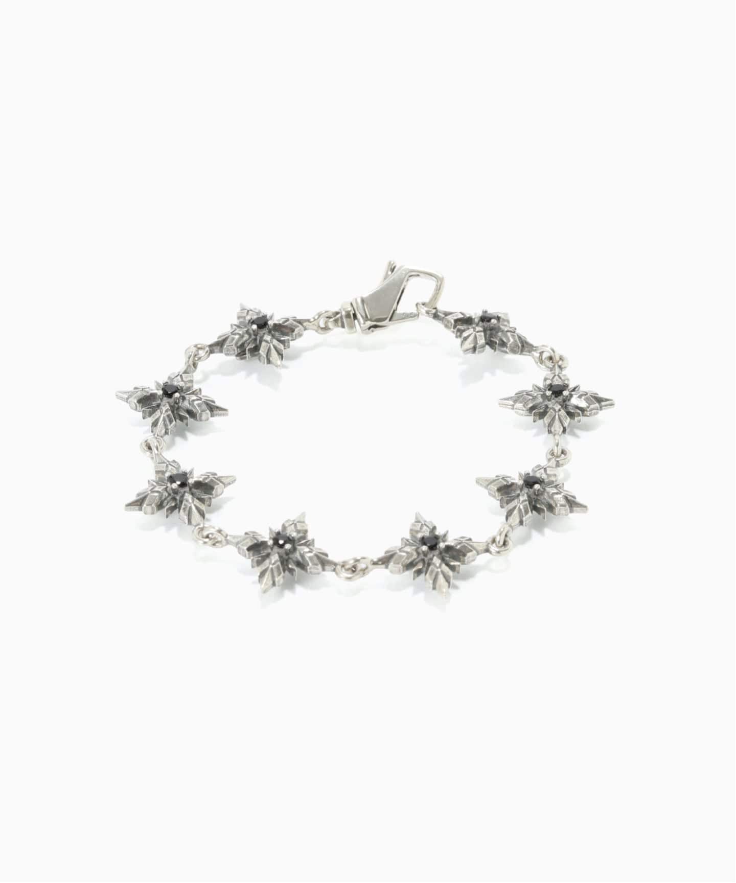 Emanuele Bicocchi STELLA VENTIS Black Crystal Bracelet