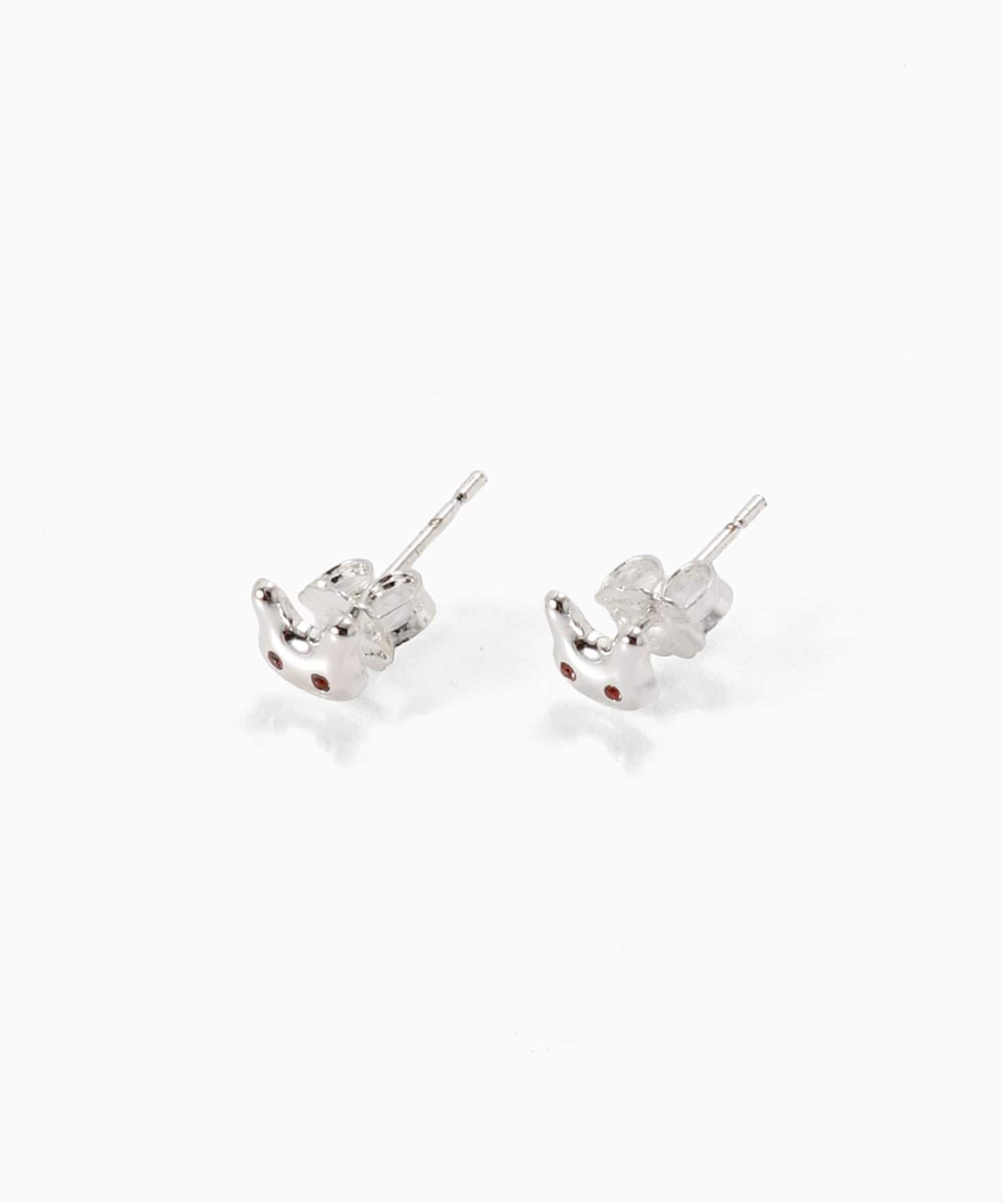VINTAGE COURREGES/クレージュ】 pierce logo heart (両耳)（ピアス