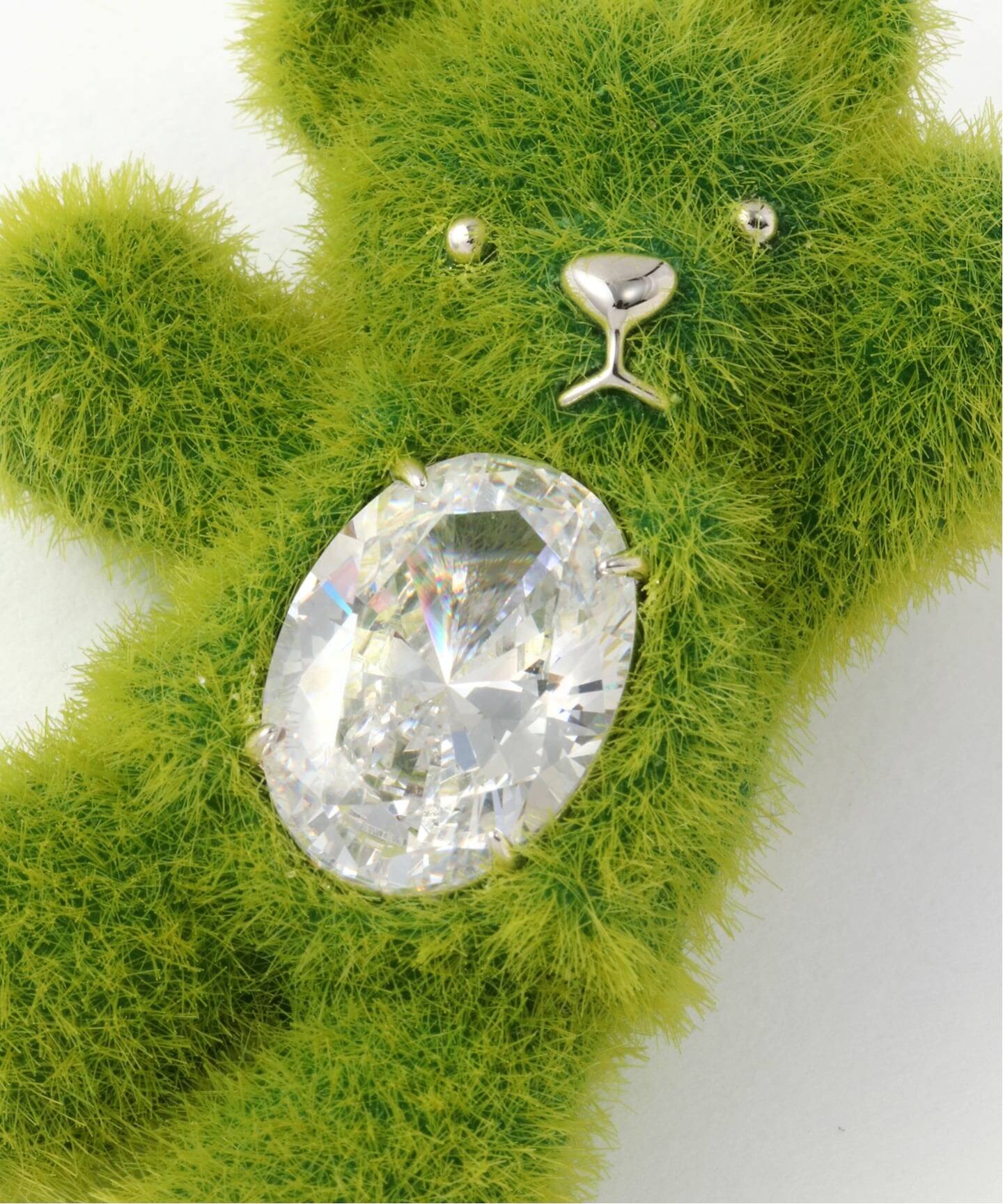 YVMIN Grass Bear Hair Clip（ヘアアクセサリー）｜BOICE FROM