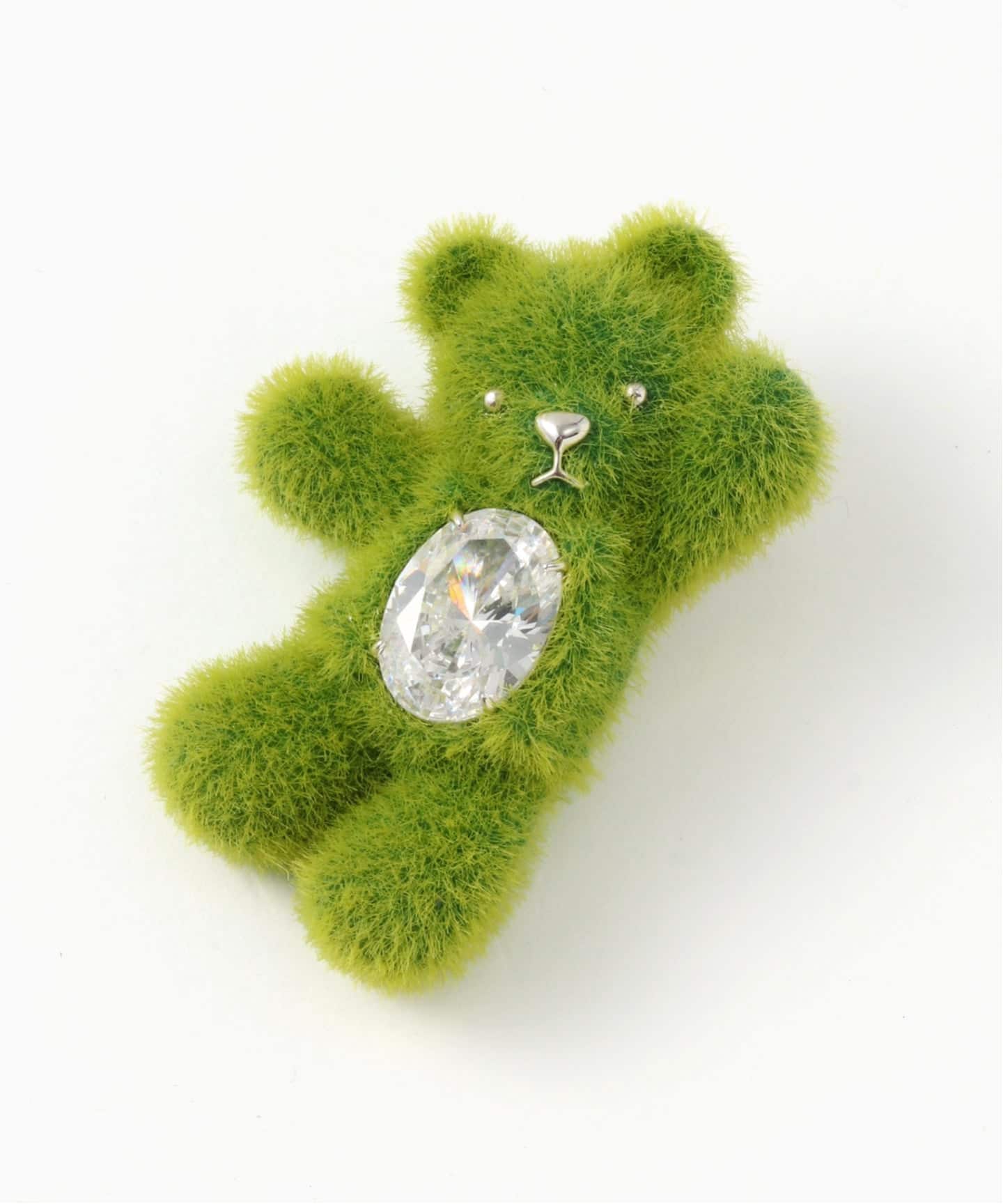 YVMIN クマ　楽園シリーズ　ヘアアクセサリー YVMIN Grass Bear Hair Clip（ヘアアクセサリー）｜BOICE FROM
