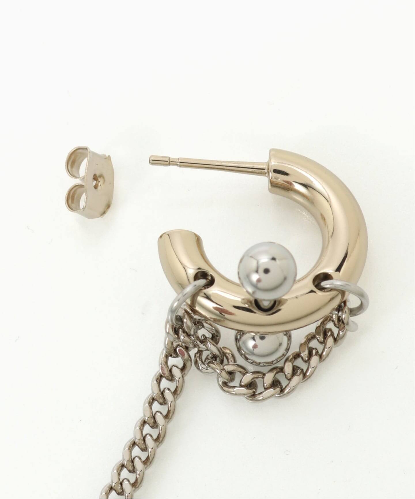 JUSTINE CLENQUET NICK EARRINGS（ピアス（両耳用））｜BOICE FROM