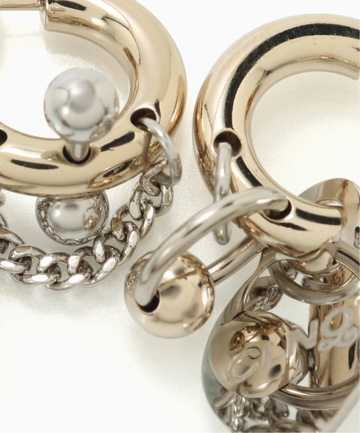 JUSTINE CLENQUET NICK EARRINGS（ピアス（両耳用））｜BOICE FROM