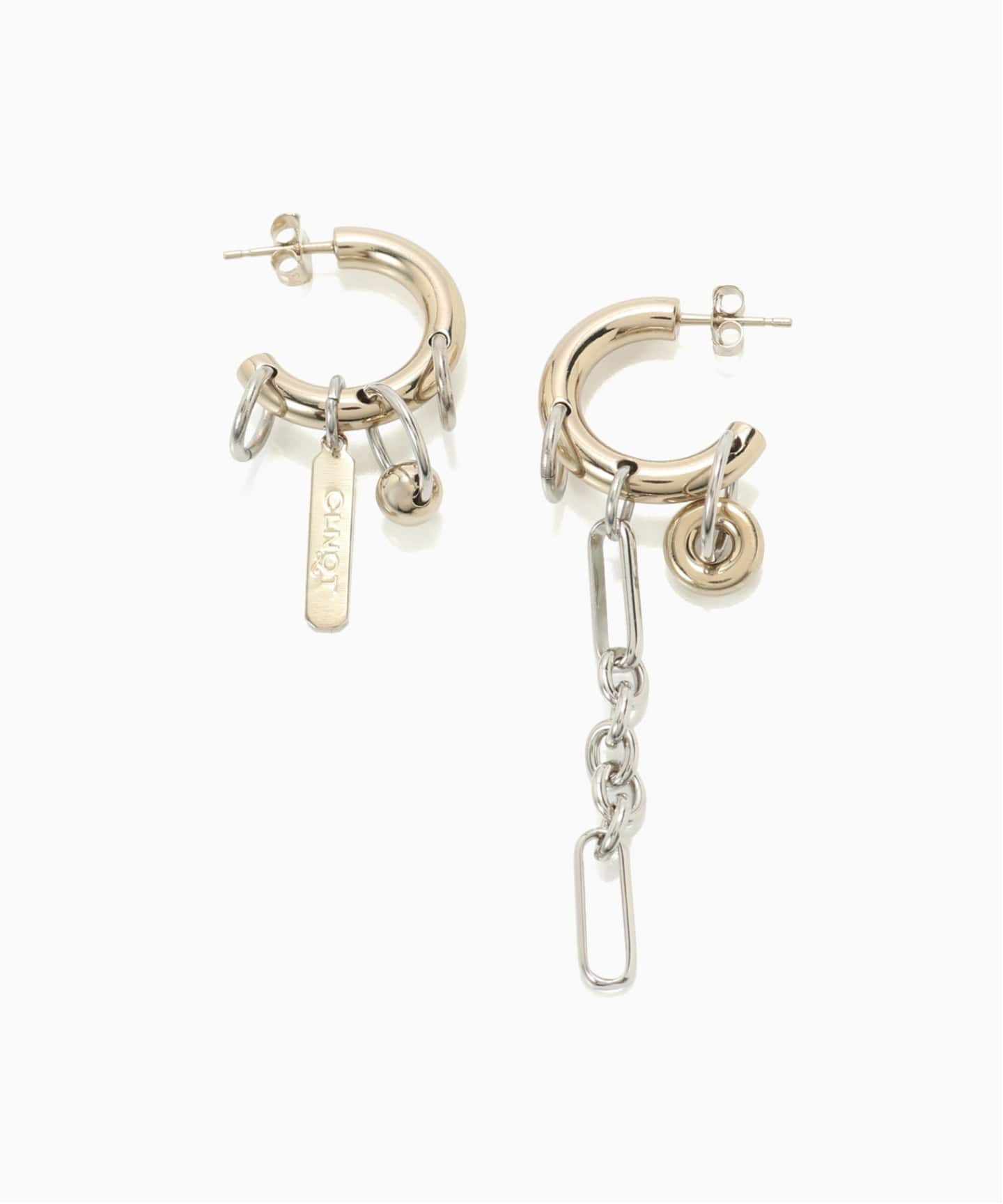 JUSTINE CLENQUET IRIS EARRINGS（ピアス（両耳用））｜BOICE FROM