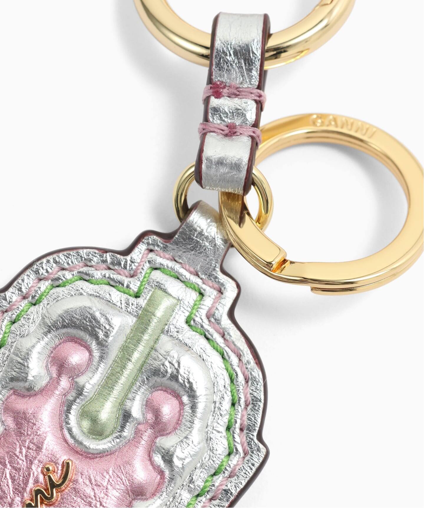 GANNI Western Boot Keyring Metallic（チャーム）｜BOICE FROM