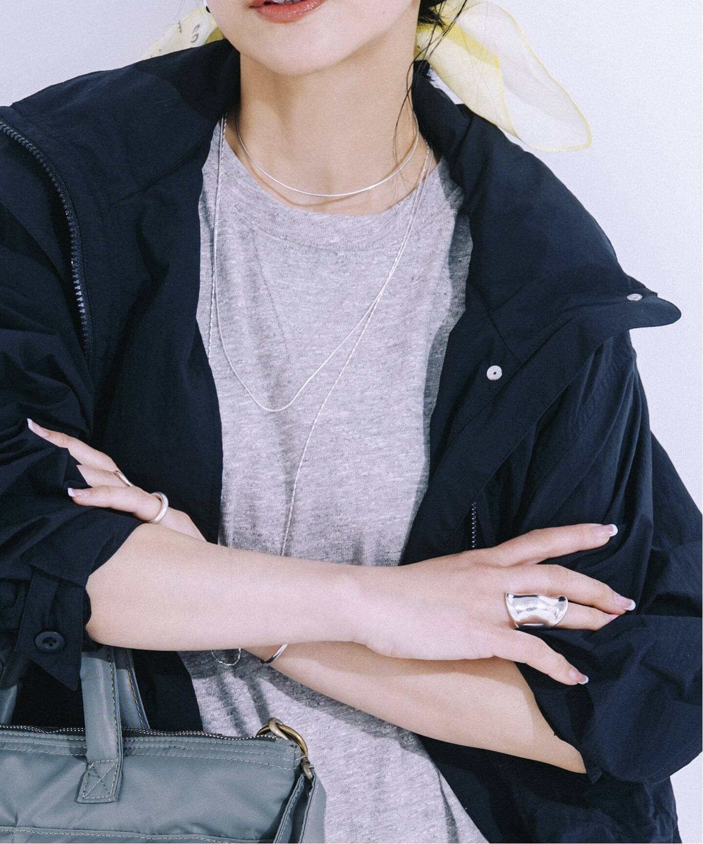 ≪WEB限定追加2 予約≫Cozue Ninomiya ex スライドチェーンネックレス