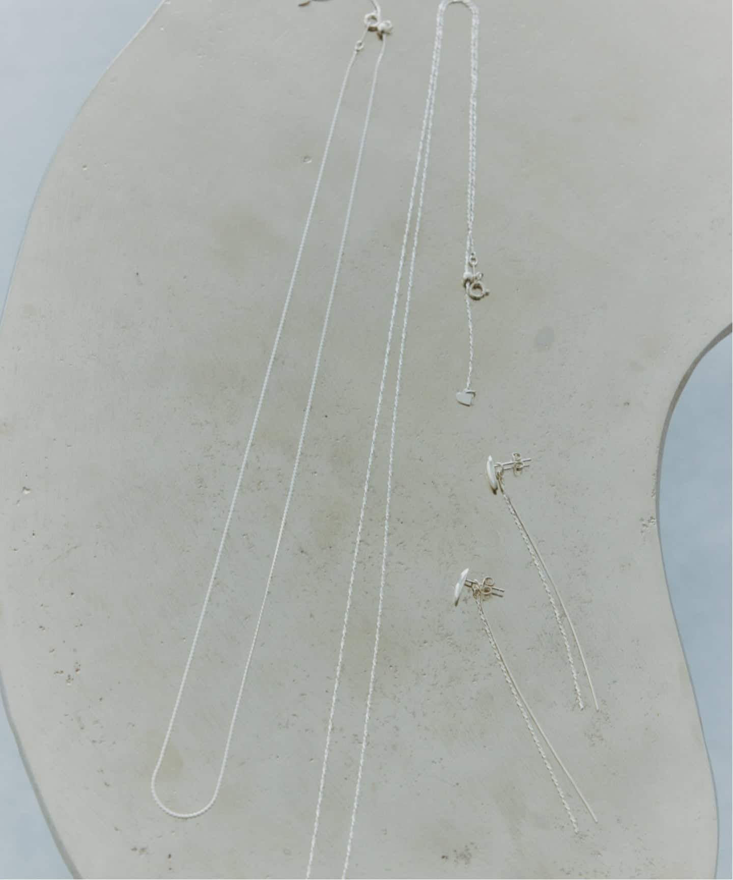≪予約≫Cozue Ninomiya ex SLIDE CHAIN NECKLACE 60cm（ネックレス