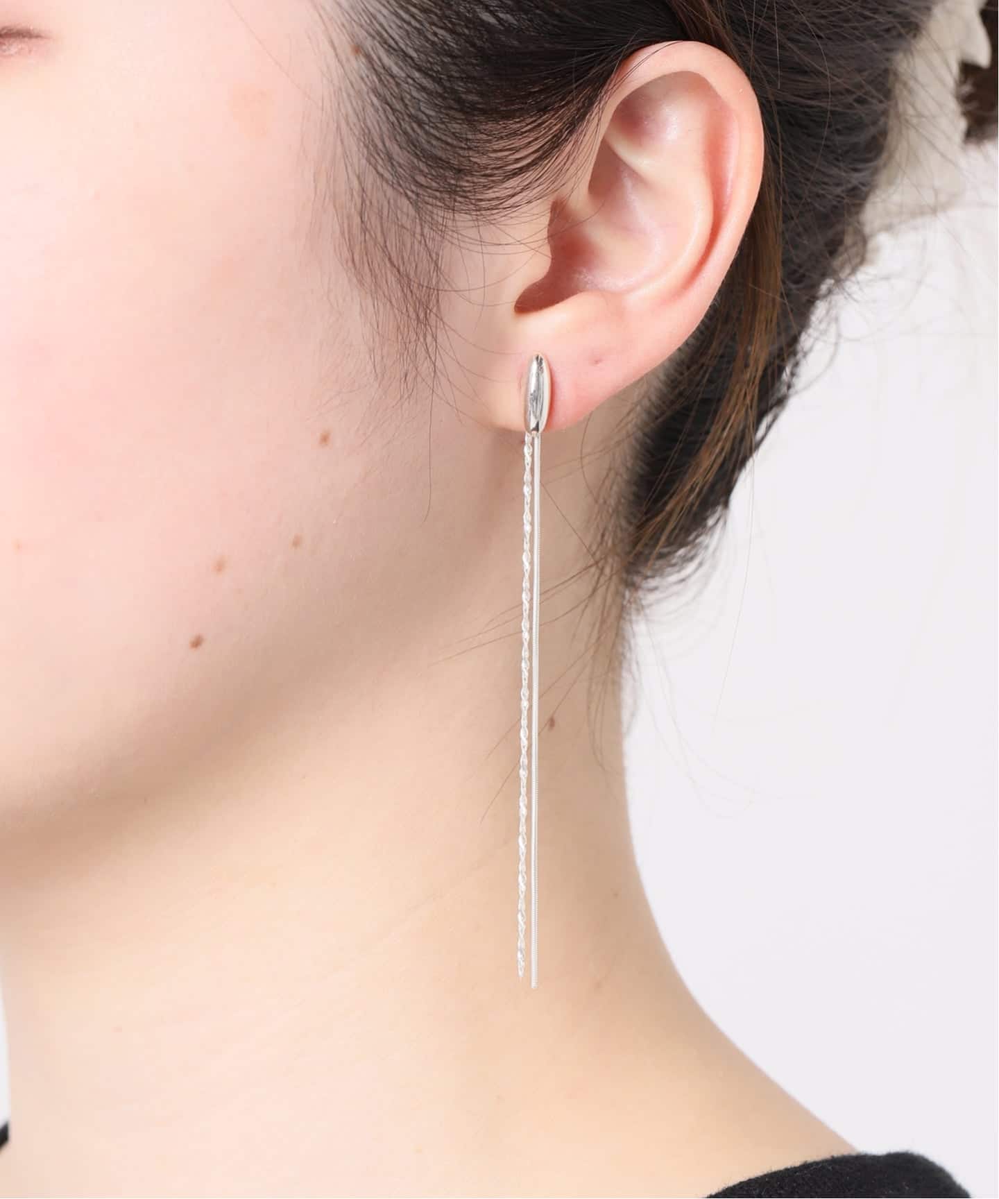 追加3 Cozue Ninomiya ex 2WAY CHAIN PIERCE（ピアス（両耳用