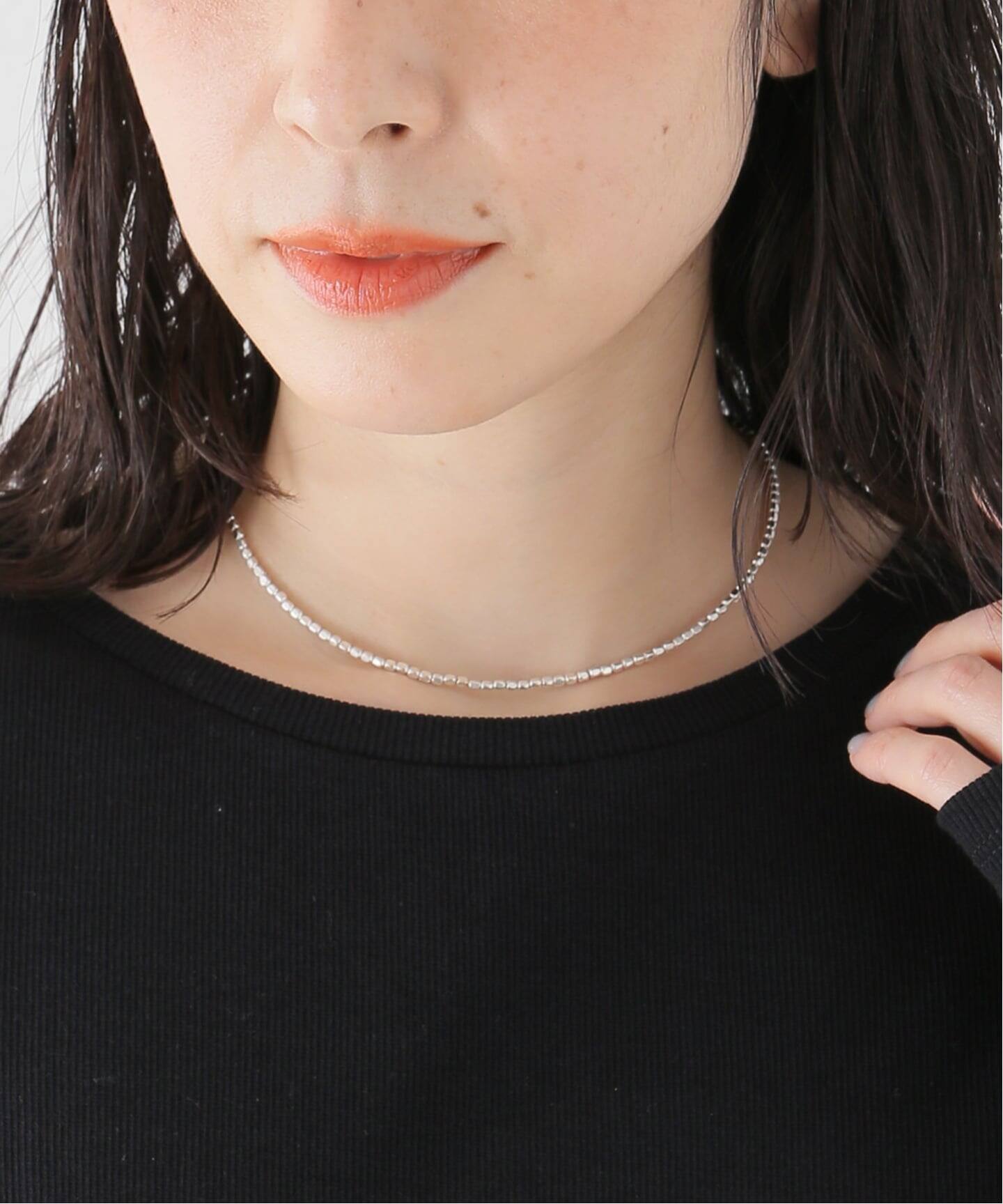 DENHAM × GRAVER L WORKS メタルビーズ ネックレス DENHAM × GRAVER L