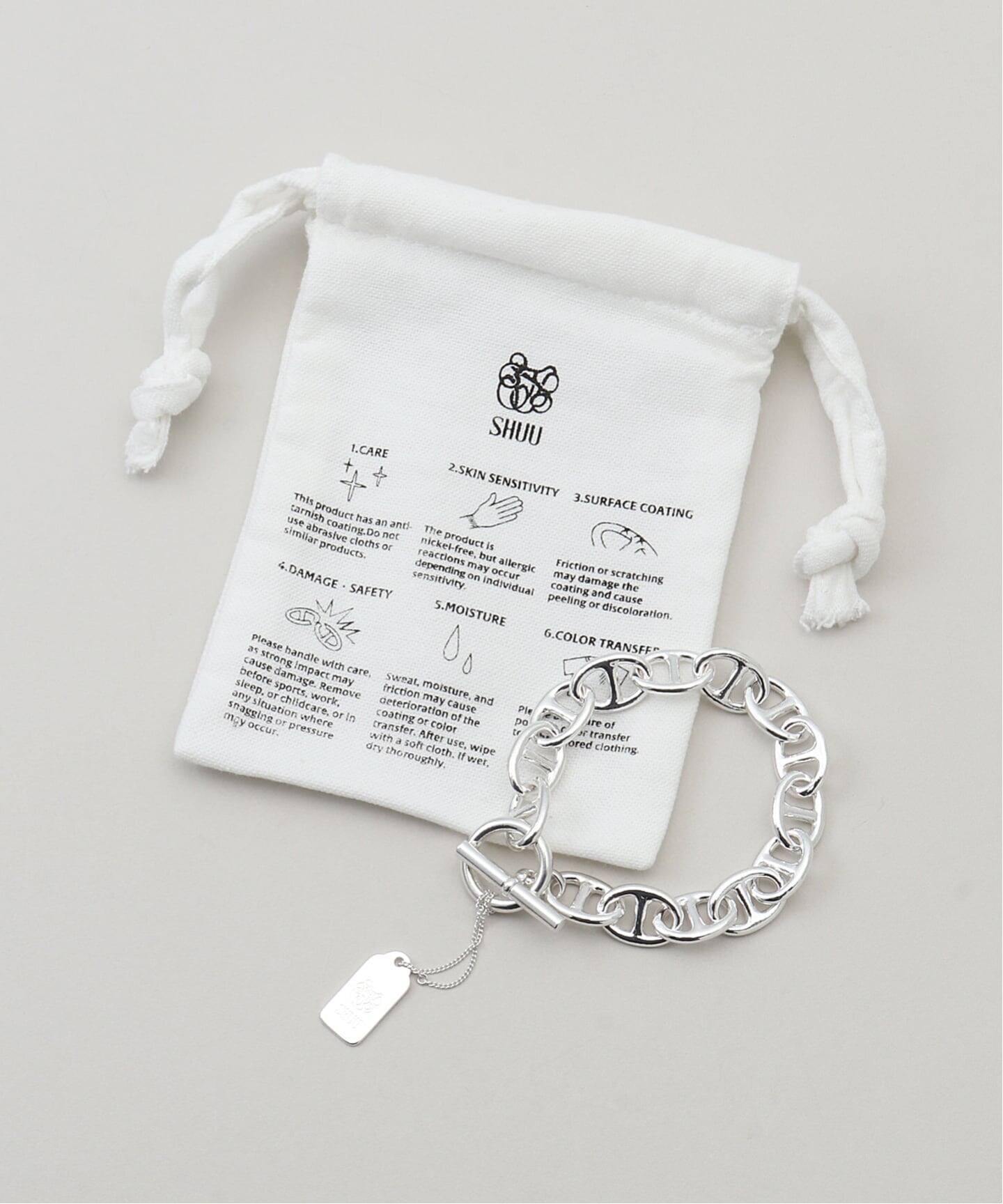 SHUU/奏那-L SONA-L/ CHAIN BRACELET 19.3cm 5163563023（ブレスレット
