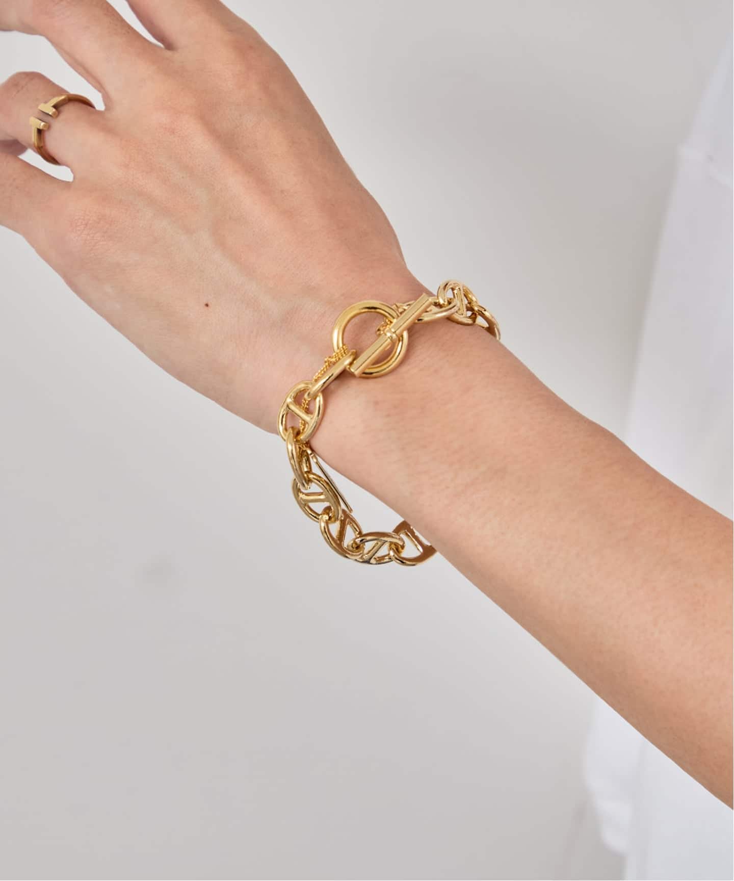 SHUU/奏那-L SONA-L/ CHAIN BRACELET 19.3cm 5163563024（ブレスレット