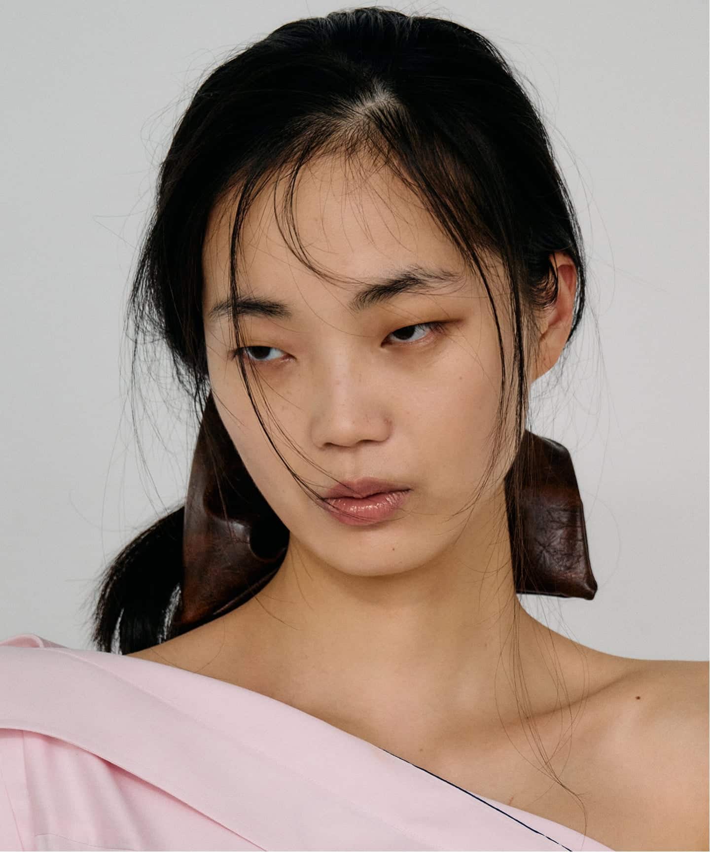 heyep Vintage Faux Leather Square Scrunchie hp03926（ヘア
