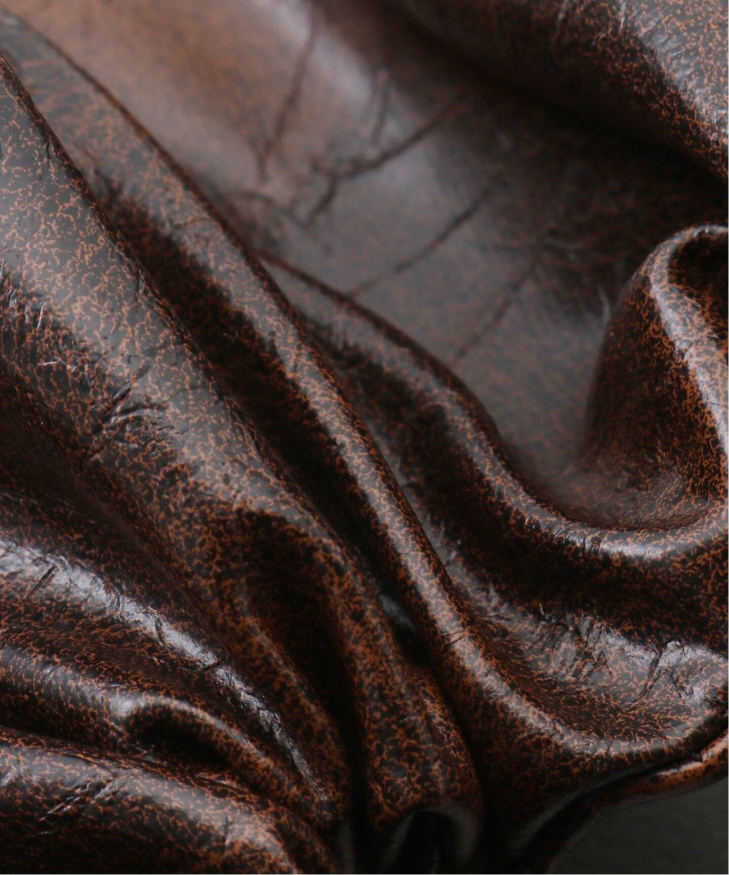 heyep Vintage Faux Leather Square Scrunchie hp03926（ヘア