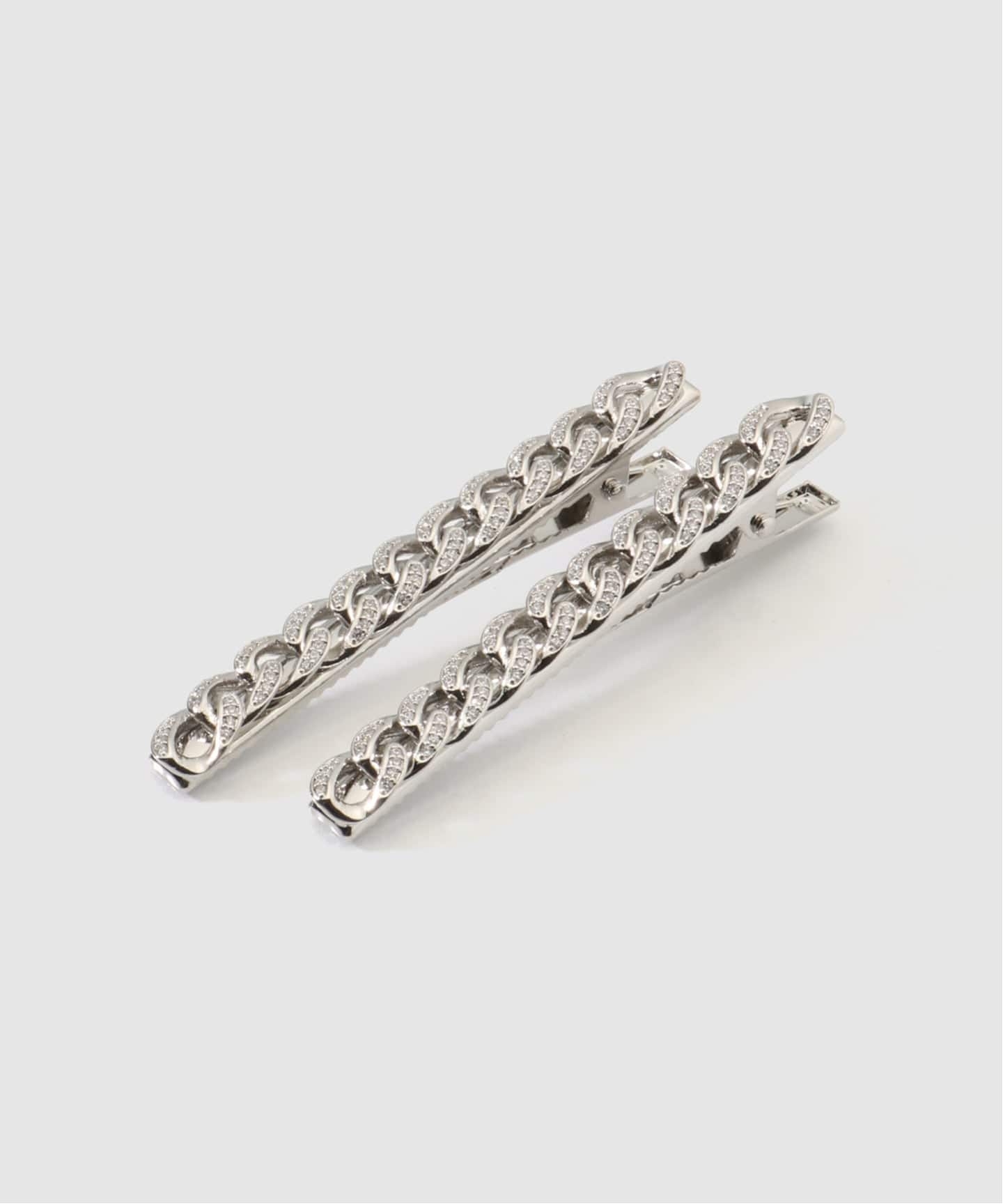 HEYEP Crystal ChainHair Clips (2-piece) hp06526（ヘアアクセサリー