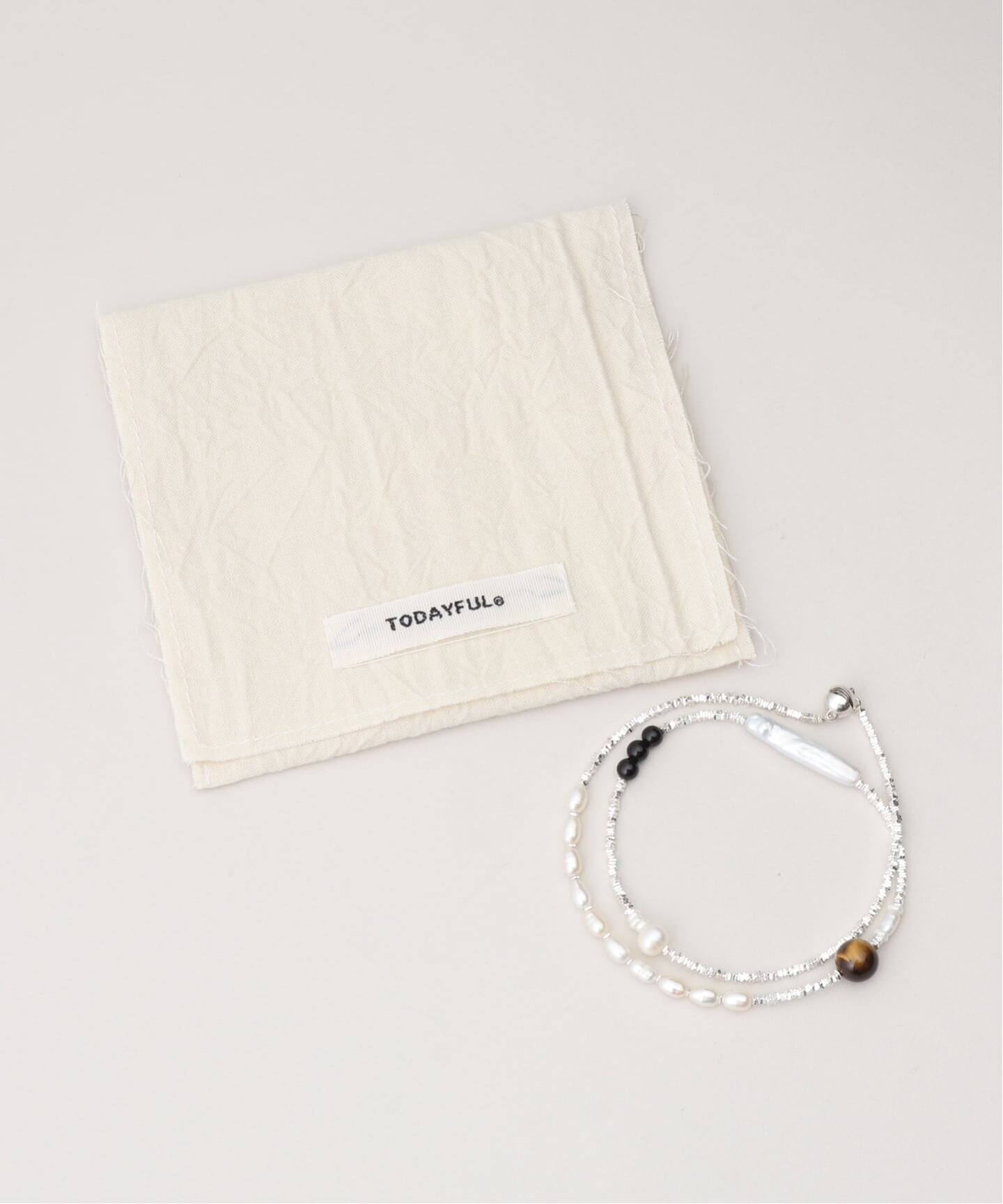 TODAYFUL Asymmetry Pearl Choker（ネックレス）｜BOICE FROM