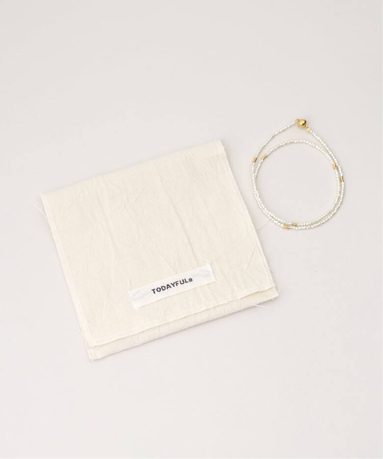TODAYFUL Thin Beads Choker（ネックレス）｜BOICE FROM BAYCREW