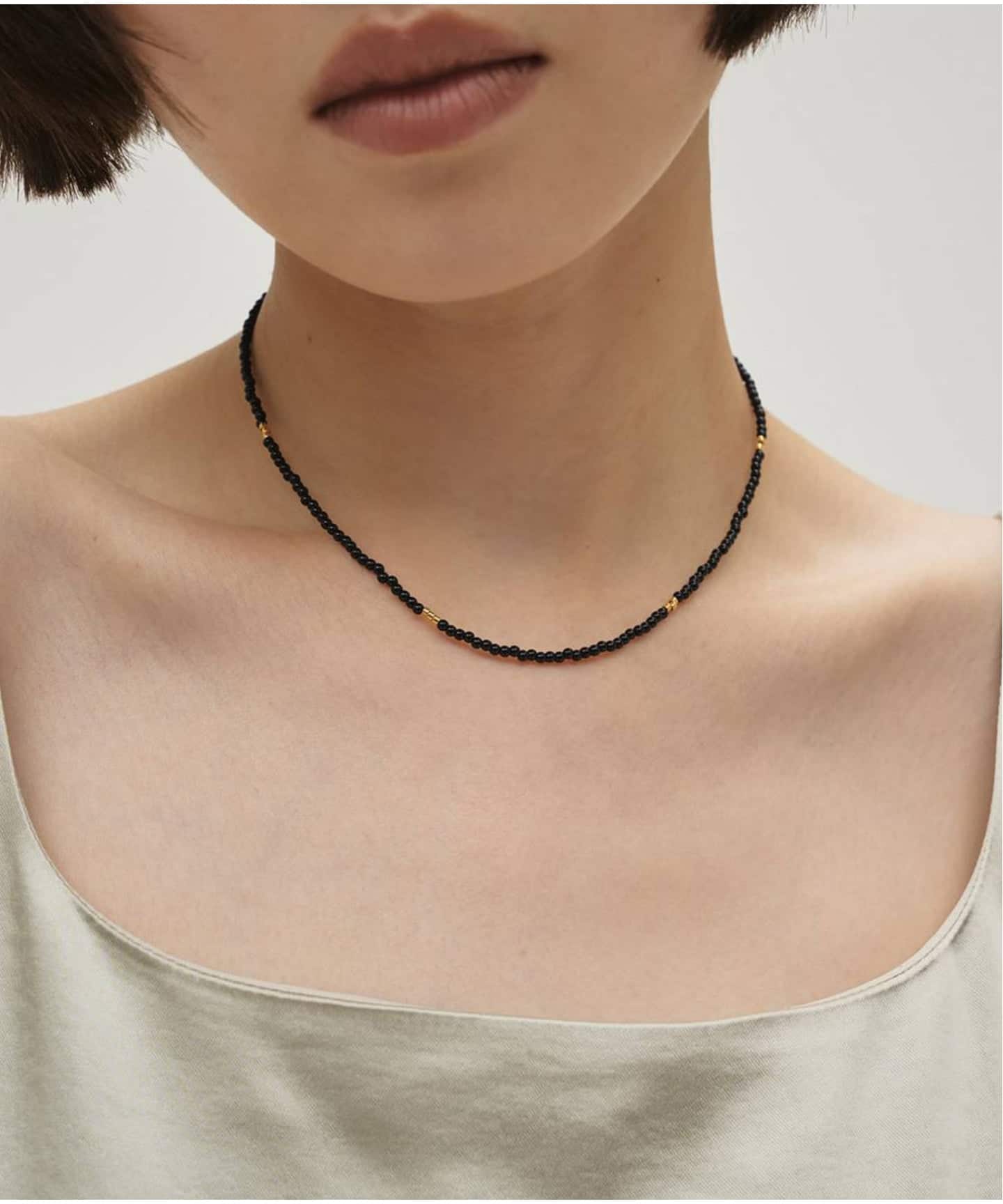 p*p様 todayful Thin Beads Choker ブラック TODAYFUL Thin Beads Choker（ネックレス）｜BOICE FROM BAYCREW'S