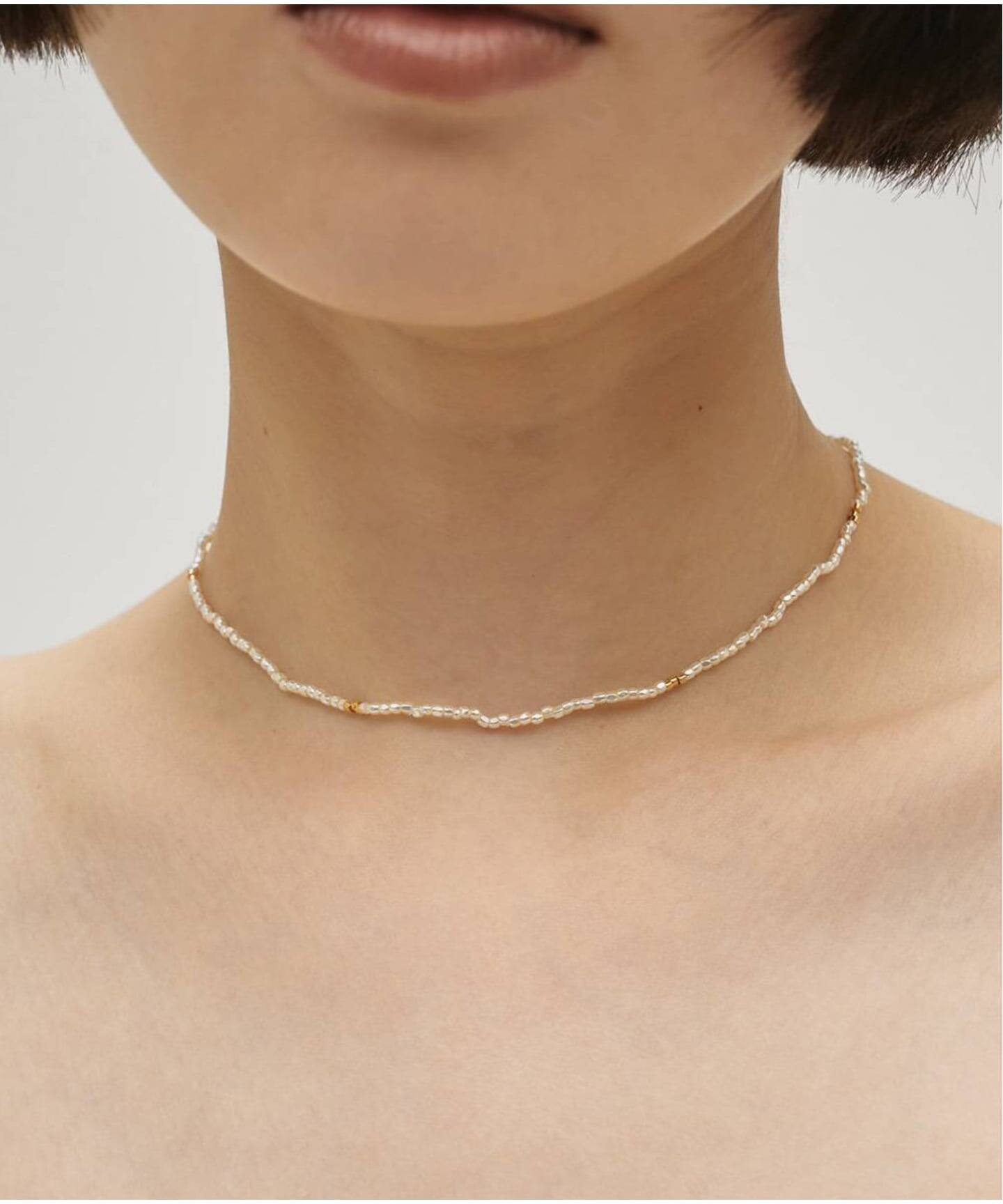 TODAYFUL Thin Beads Choker（ネックレス）｜BOICE FROM BAYCREW
