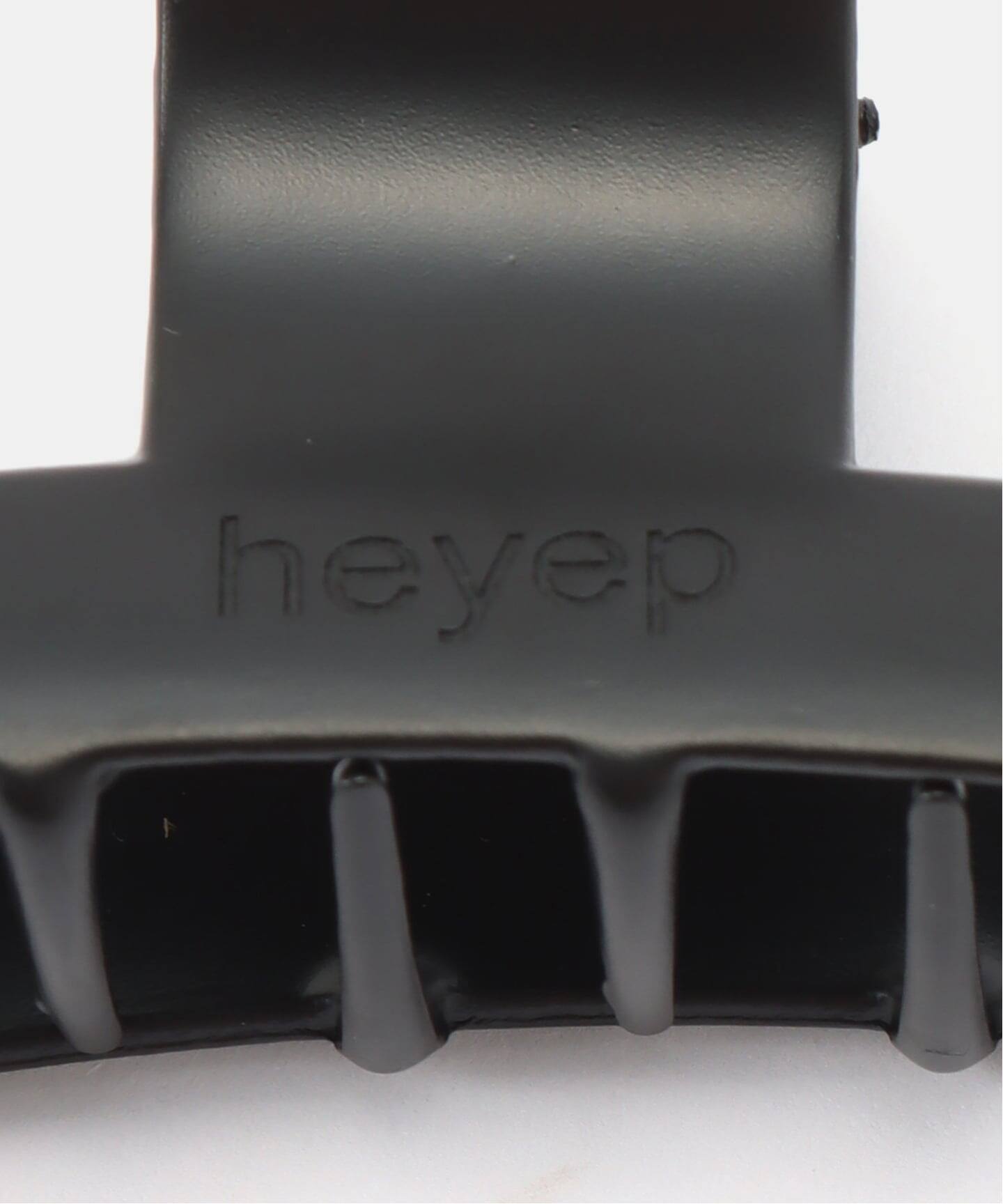 heyep Mini Logo Metal Clip hp02626（ヘアアクセサリー）｜BOICE FROM