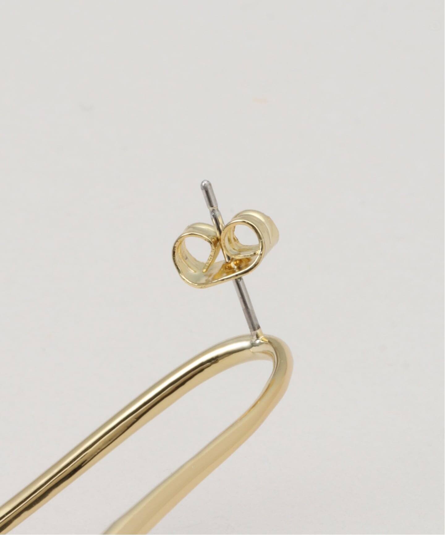 STELLAR HOLLYWOOD/ステラハリウッド アシンメトリーフープピアス