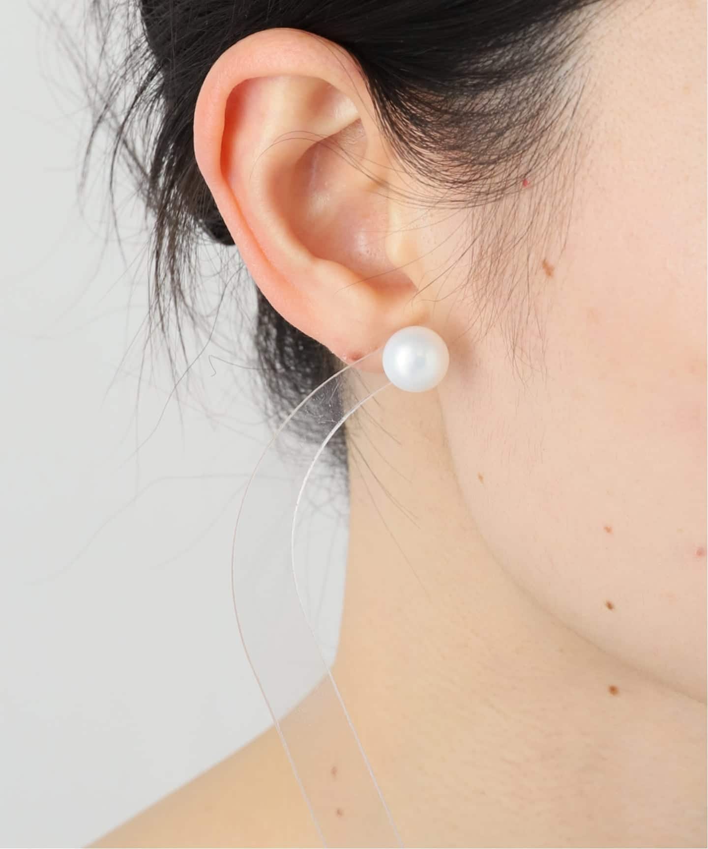 STELLAR HOLLYWOOD/ステラハリウッド アシンメトリーフープピアス