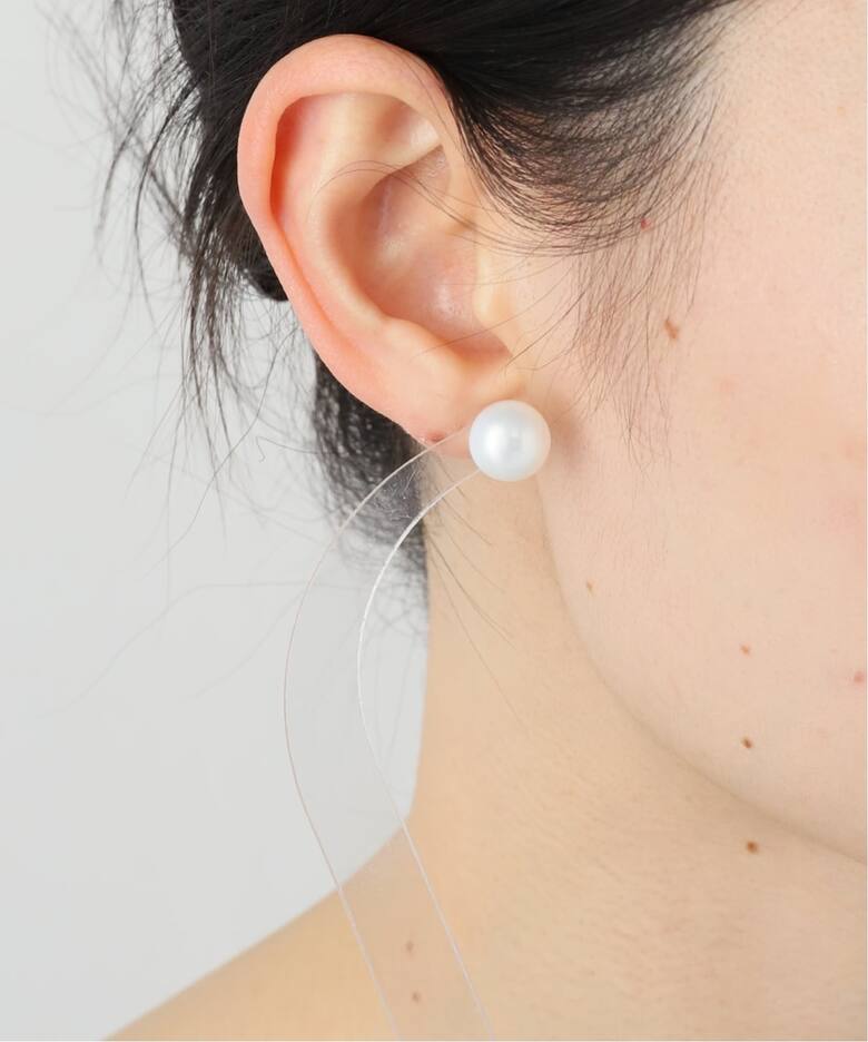 STELLAR HOLLYWOOD/ステラハリウッド アシンメトリーフープピアス 