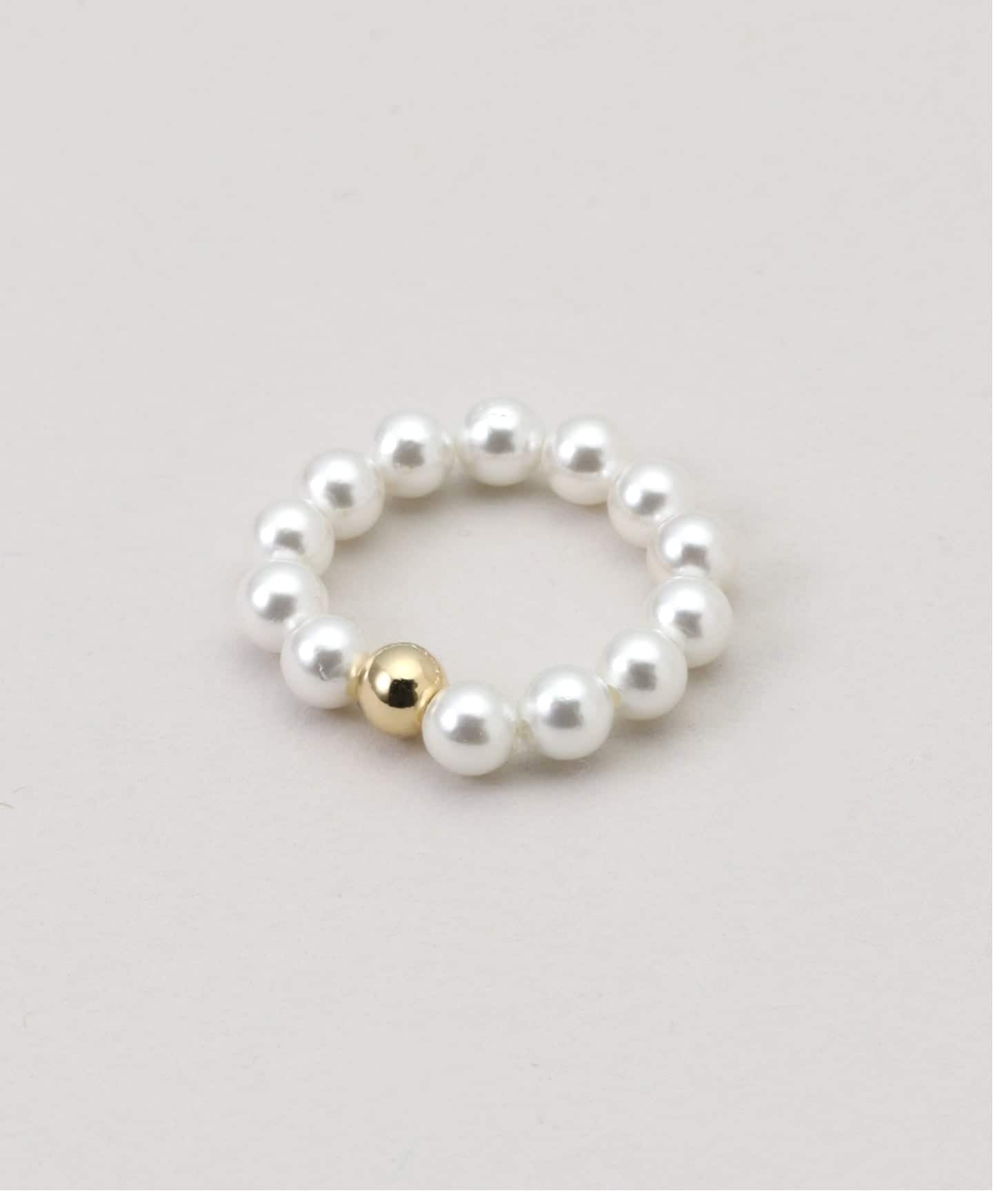 STELLAR HOLLYWOOD/ステラハリウッド シェルパールピンキーリング