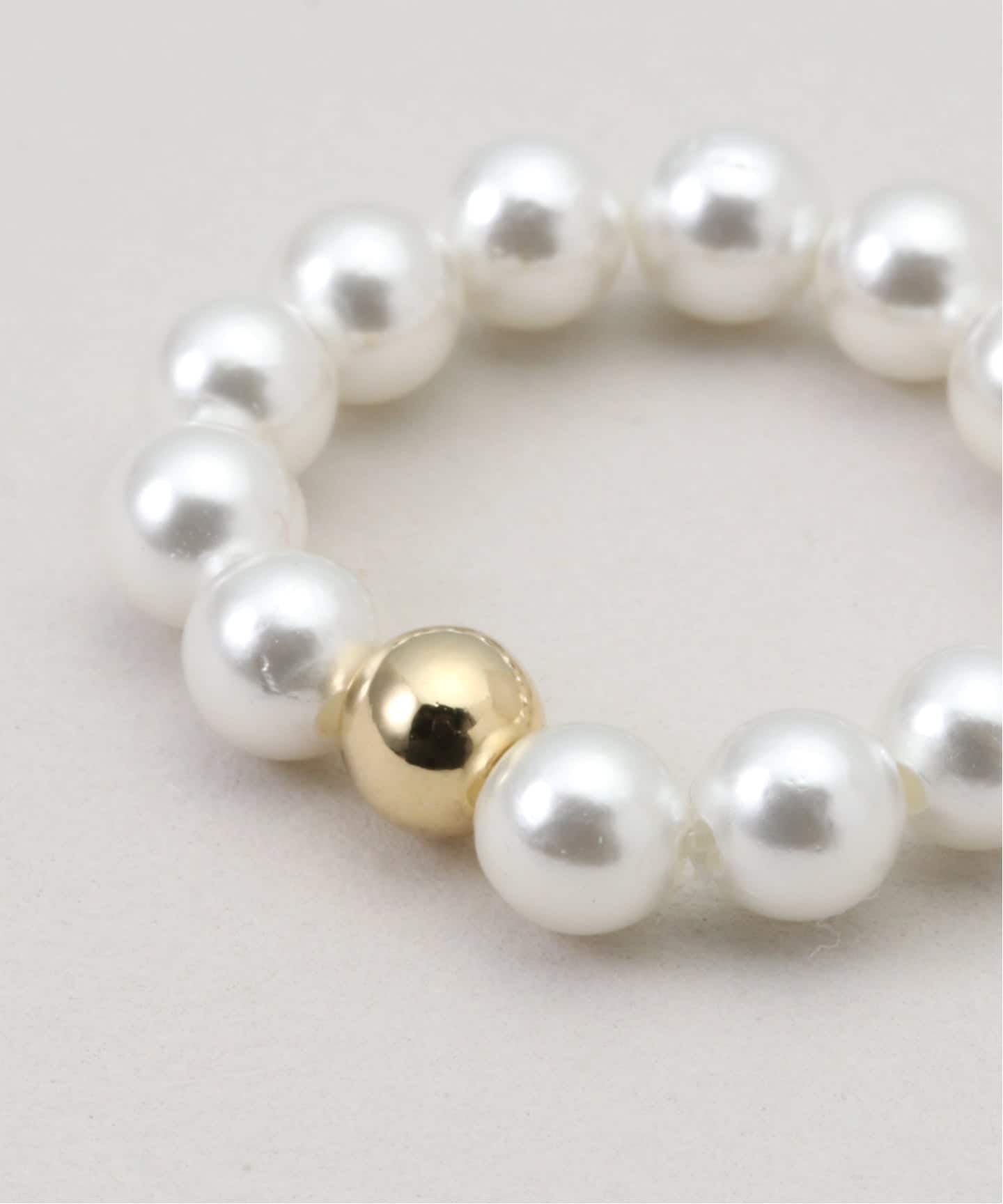 STELLAR HOLLYWOOD/ステラハリウッド シェルパールピンキーリング