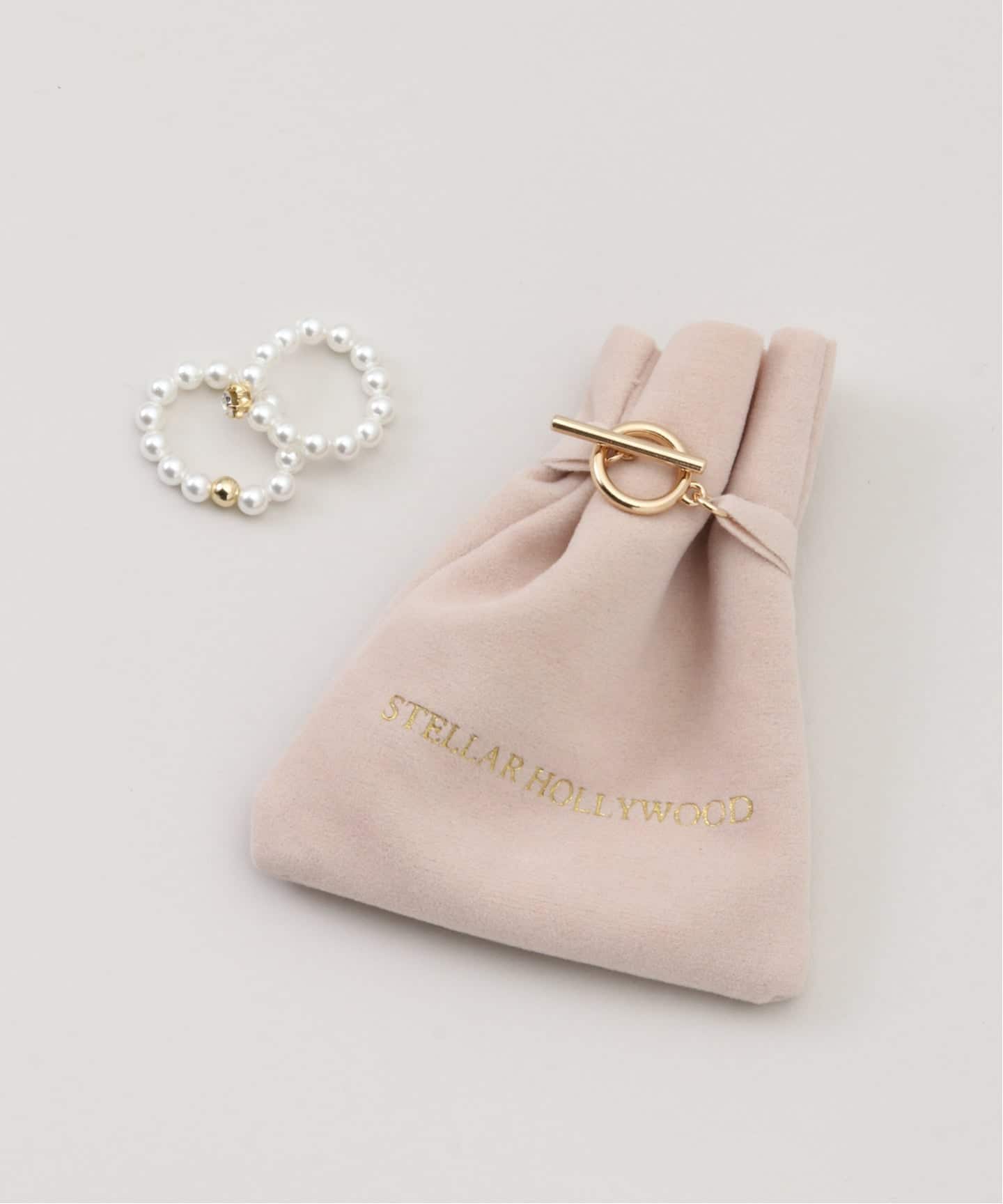 STELLAR HOLLYWOOD/ステラハリウッド シェルパールピンキーリング