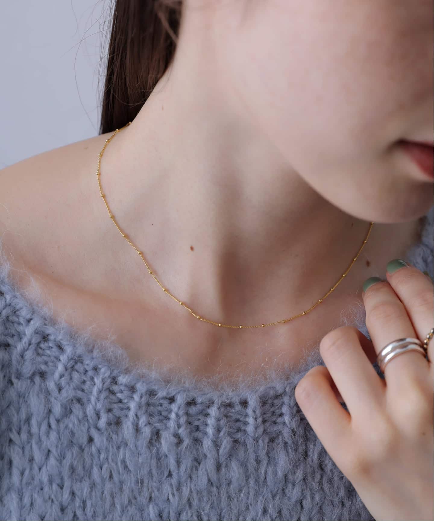 les bon bon/ル ボンボンbotanica seed necklace（ネックレス）｜La
