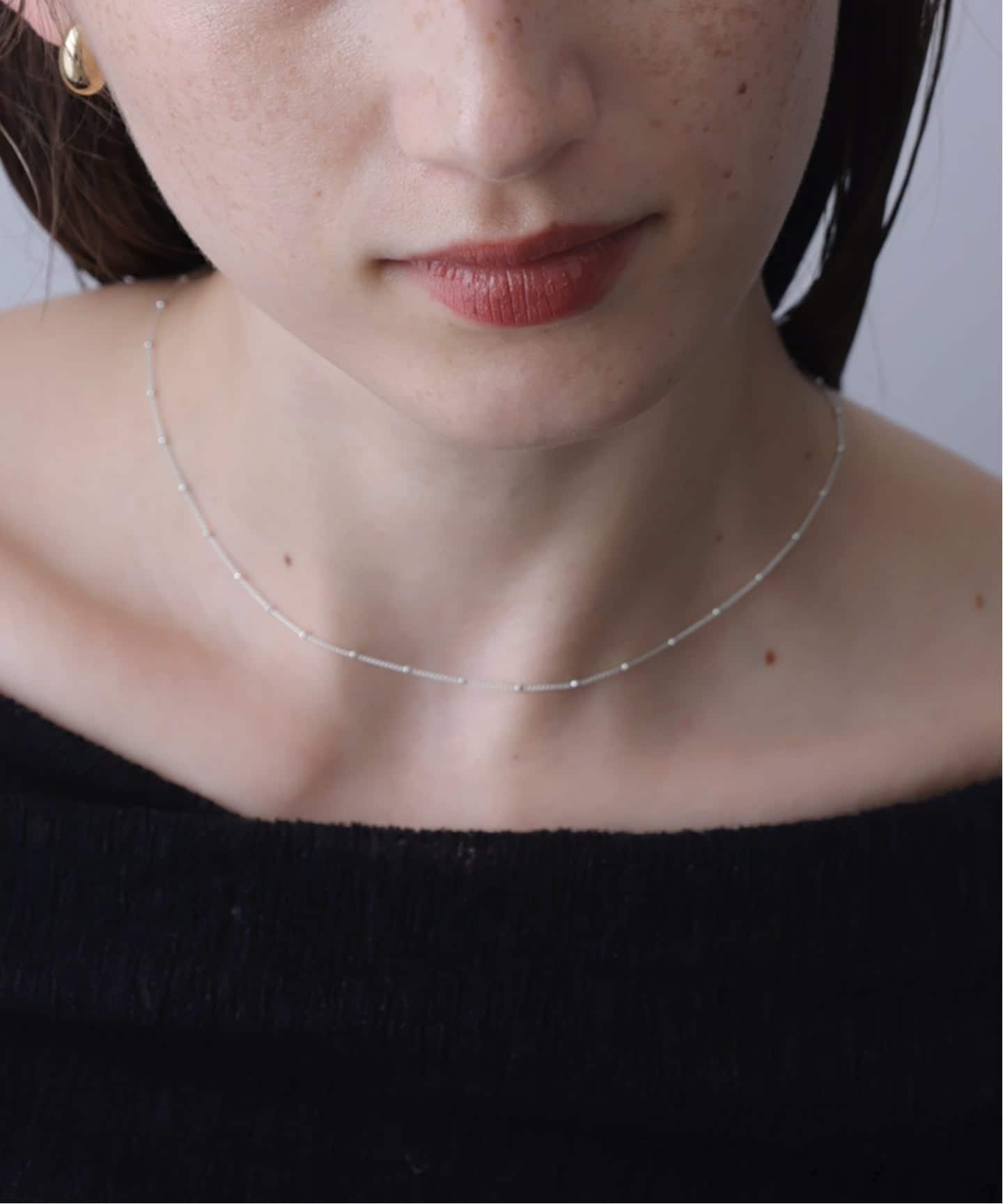 les bon bon/ル ボンボン botanica seed necklace（ネックレス）｜La
