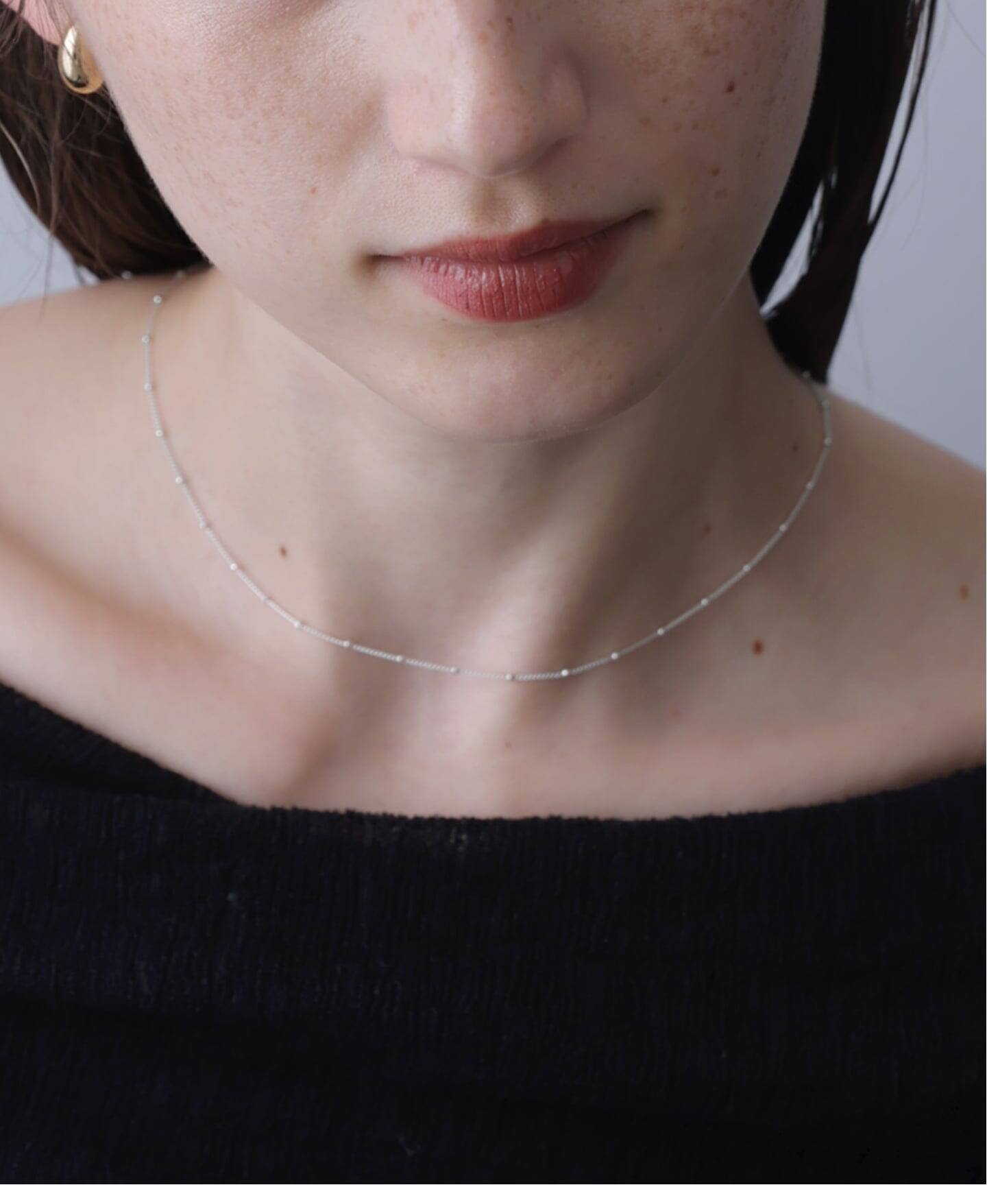 les bon bon/ル ボンボン botanica seed necklace（ネックレス）｜La 