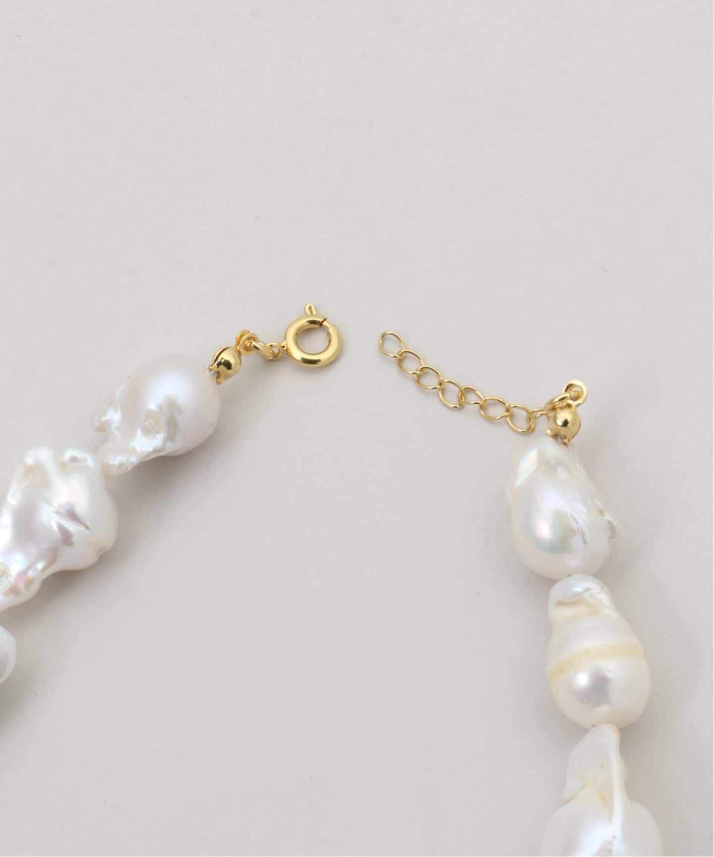 STELLAR HOLLYWOOD/ステラハリウッド ビッグバロックパールネックレス