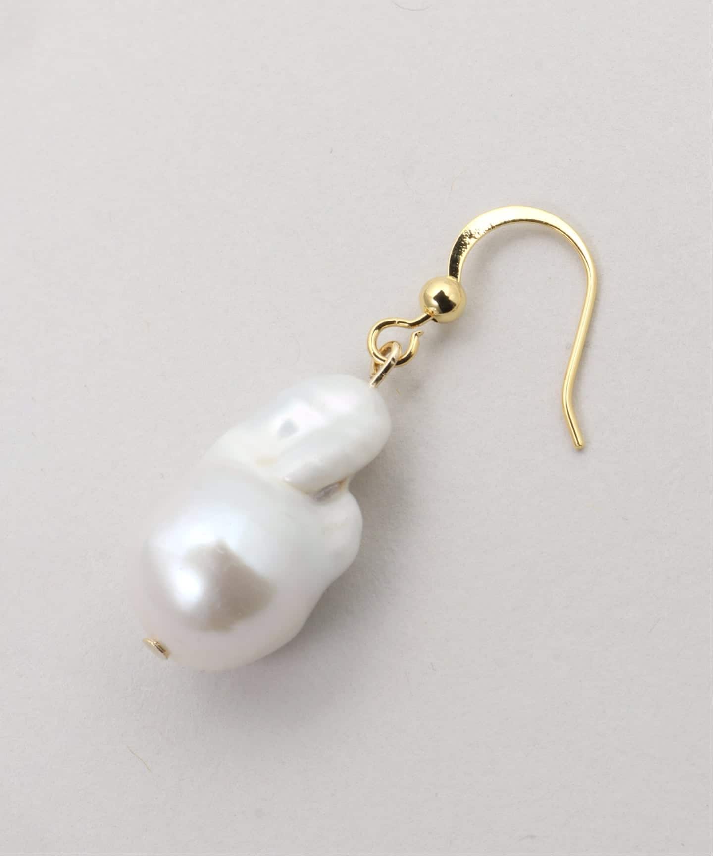 STELLAR HOLLYWOOD/ステラハリウッド ビッグバロックパールピアス