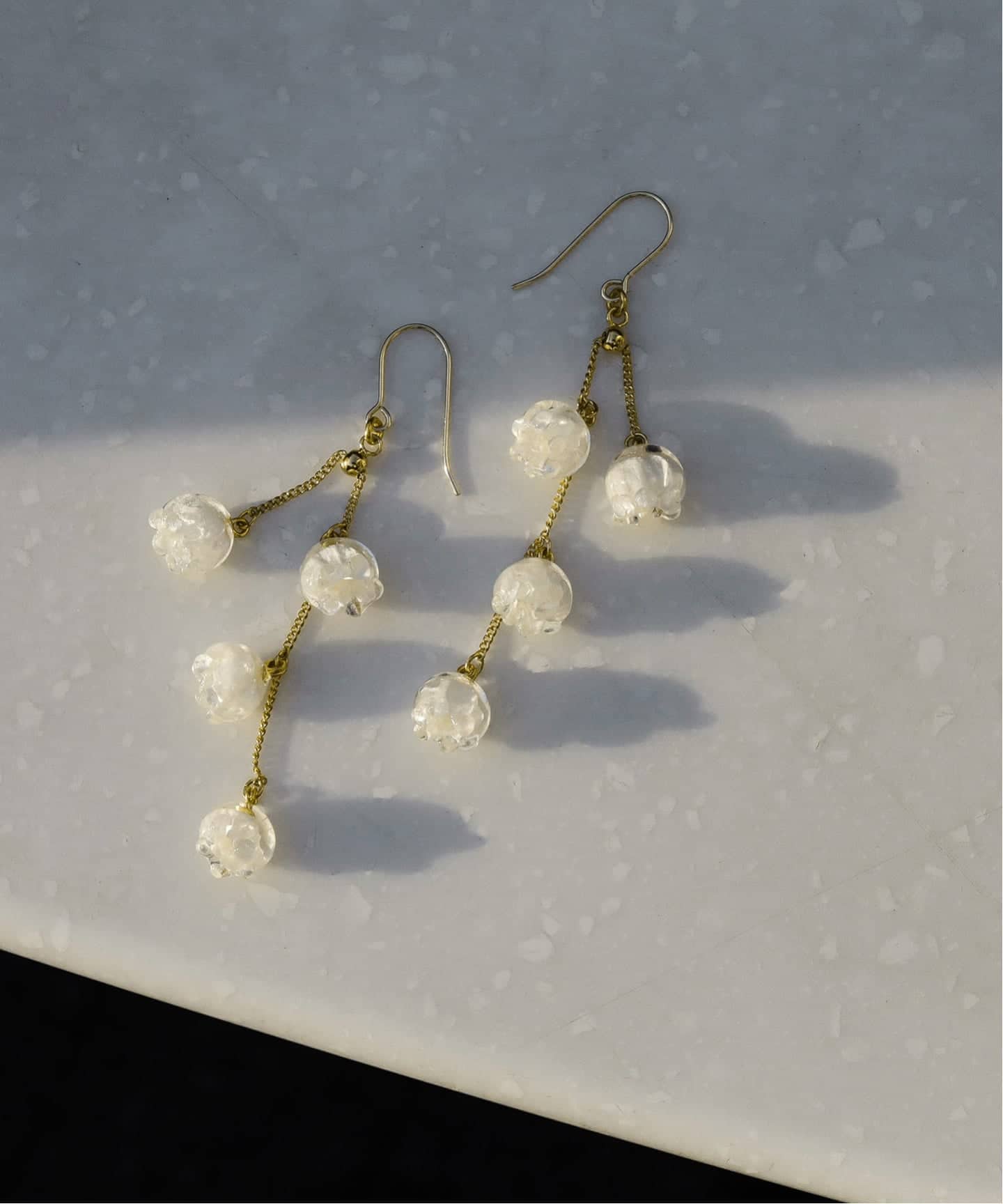 alpaca to hana アルパカトハナ　ピアス alpaca to hana/アルパカトハナ 鈴蘭4粒ピアス（ピアス（両耳用