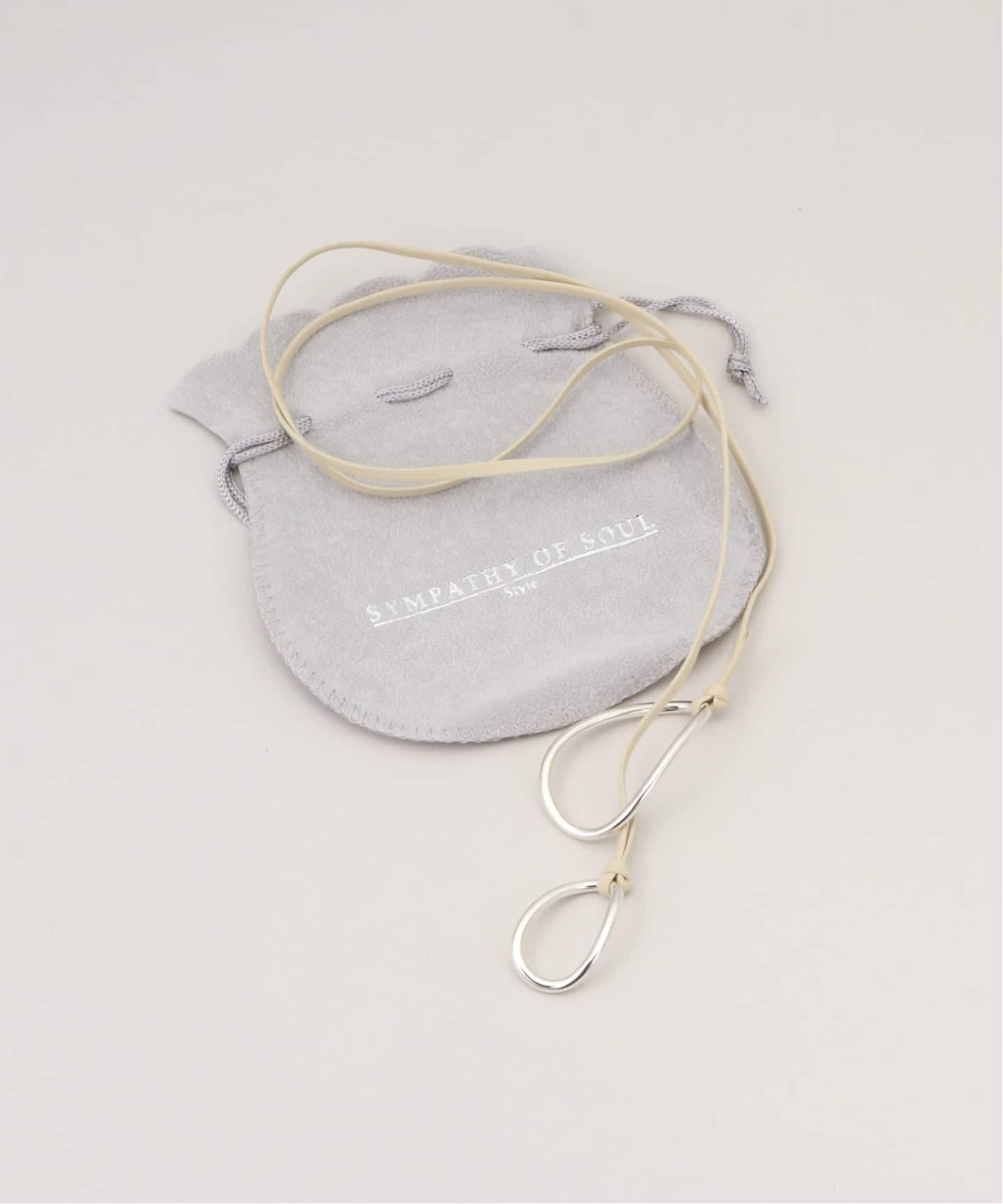 SYMPATHY OF SOUL / シンパシー・オブ・ソウル Vary Leather Nacklace
