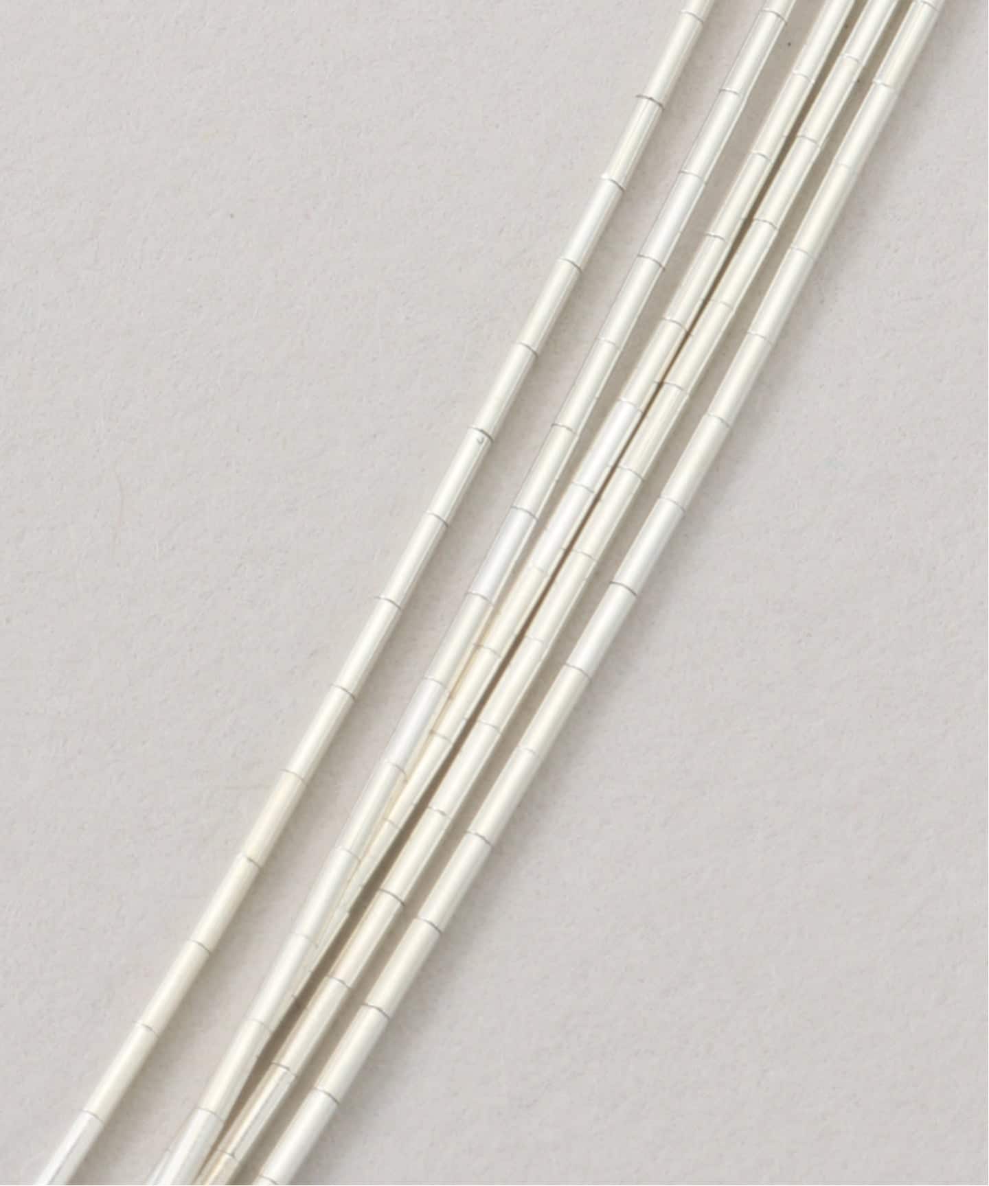Native SilverStreams / liquid silver necklace 45cm（ネックレス