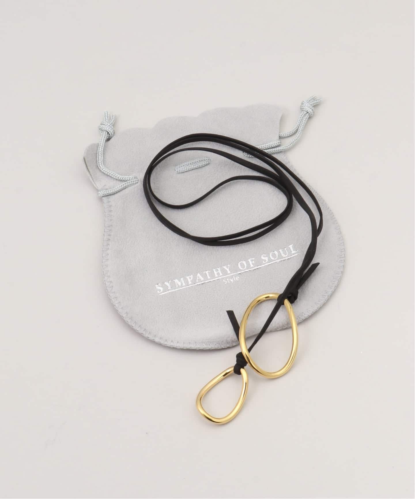 SYMPATHY OF SOUL / シンパシー・オブ・ソウル Vary Leather Nacklace
