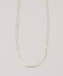 Native SilverStreams / liquiid silver necklace 60cm