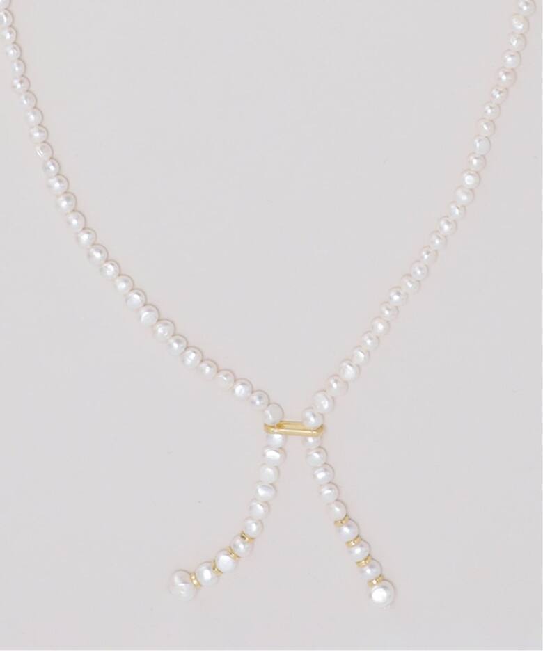 EO / イオ Pearl & PC ロングネックレス（ネックレス）｜Spick & Span 