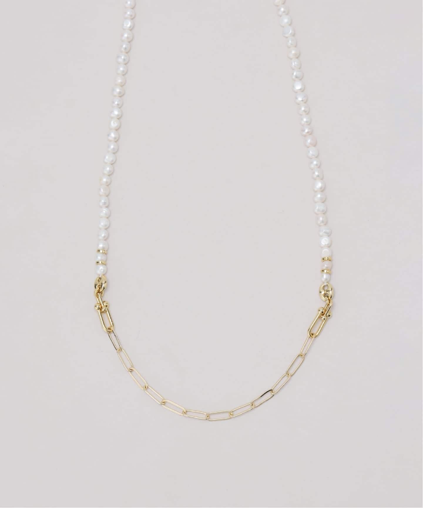 予約》EO / イオ Pearl & PC ロングネックレス（ネックレス）｜Spick