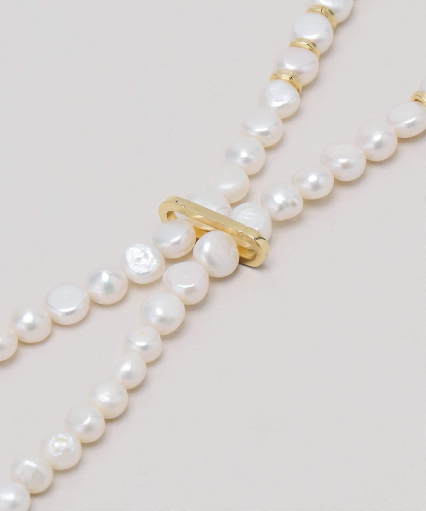 予約》EO / イオ Pearl & PC ロングネックレス（ネックレス）｜Spick