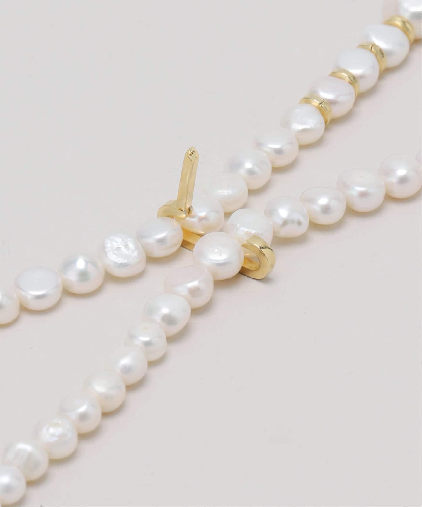 予約》EO / イオ Pearl & PC ロングネックレス（ネックレス）｜Spick