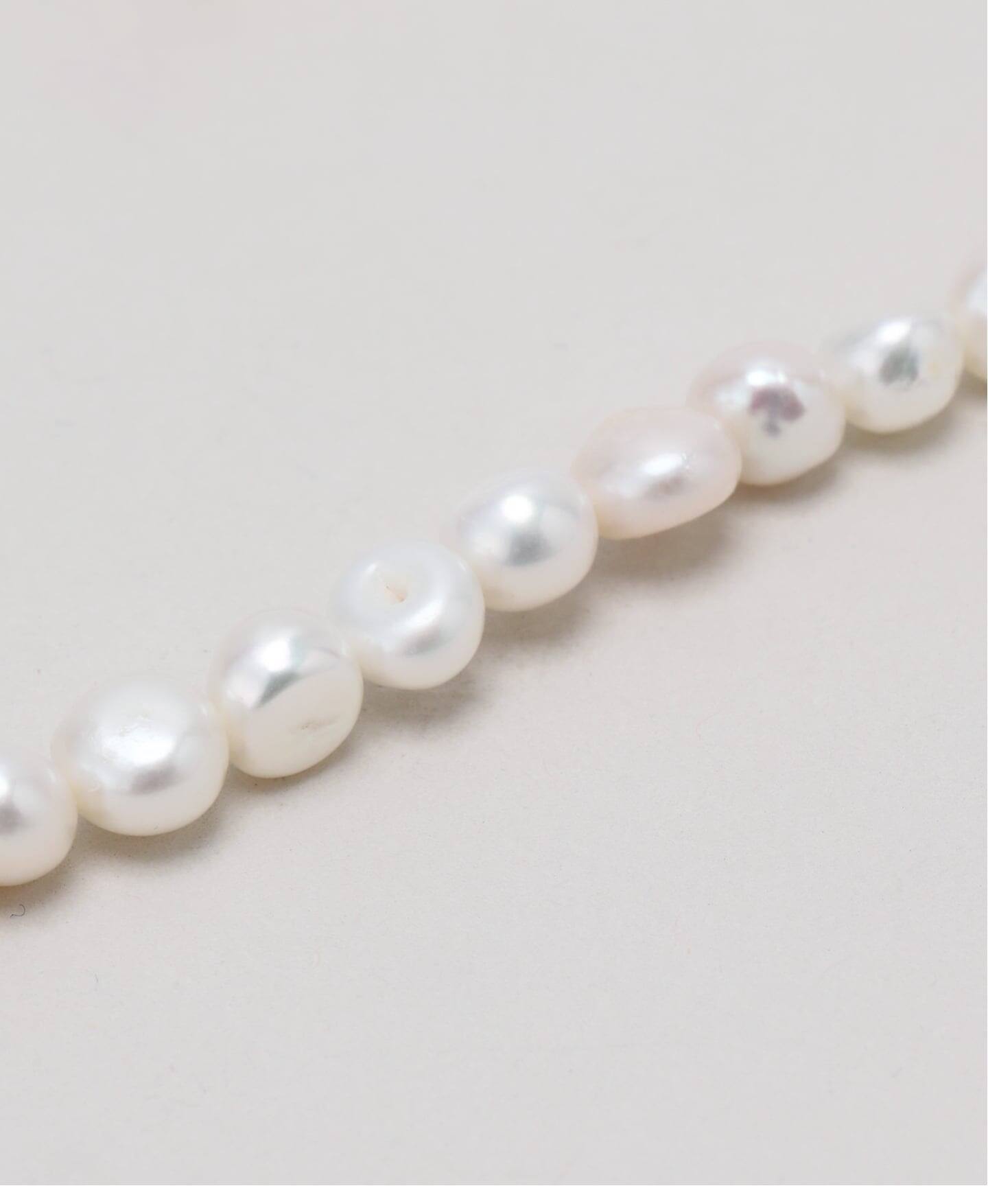 予約》EO / イオ Pearl & PC ロングネックレス（ネックレス）｜Spick