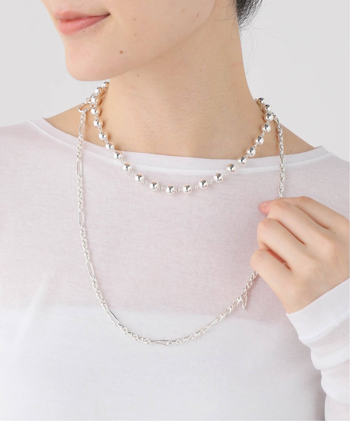 Soierie / ソワリー Chrome spike necklace(2P)（ネックレス）｜Spick