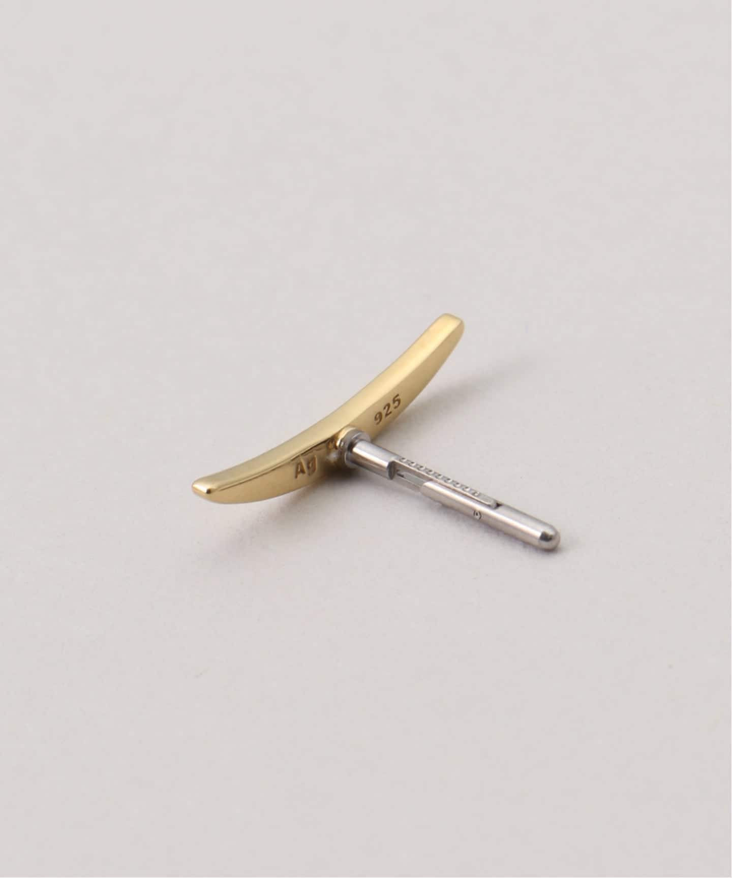一部店舗+WEB限定》BAQLESS / バックレス Amity Trace Gold（ピアス