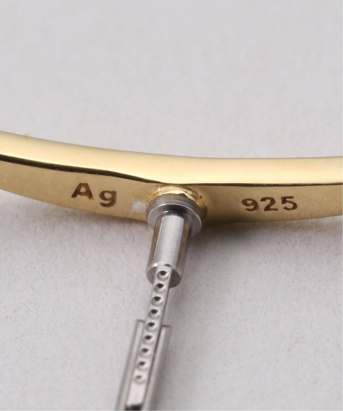 一部店舗+WEB限定》BAQLESS / バックレス Amity Trace Gold（ピアス