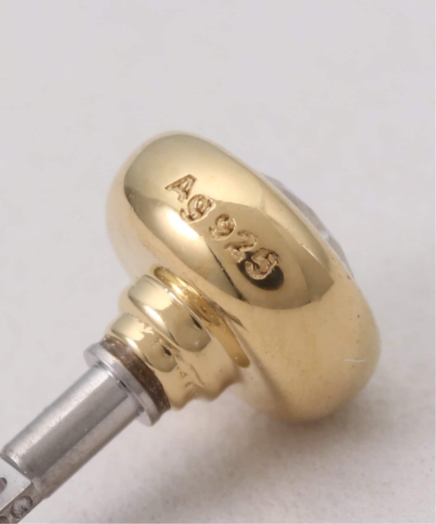 一部店舗+WEB限定》BAQLESS / バックレス Honesty Aura Gold（ピアス