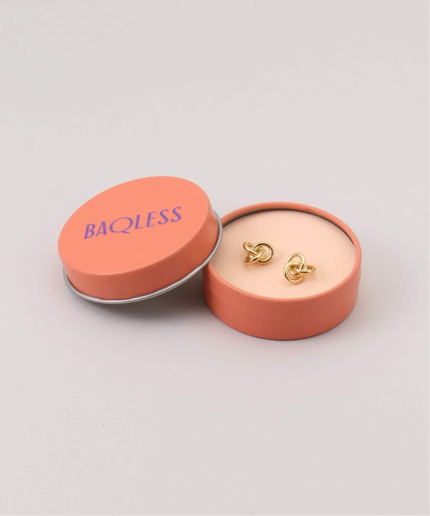 一部店舗+WEB限定》BAQLESS / バックレス Amity Rebecca Gold（ピアス