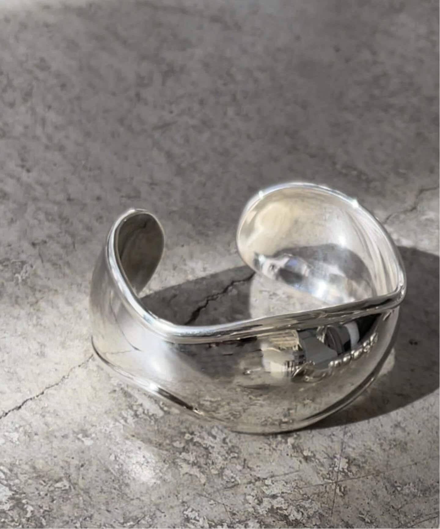 追加予約》BASENOTES/ ベースノート CURVE BANGLE N-H016