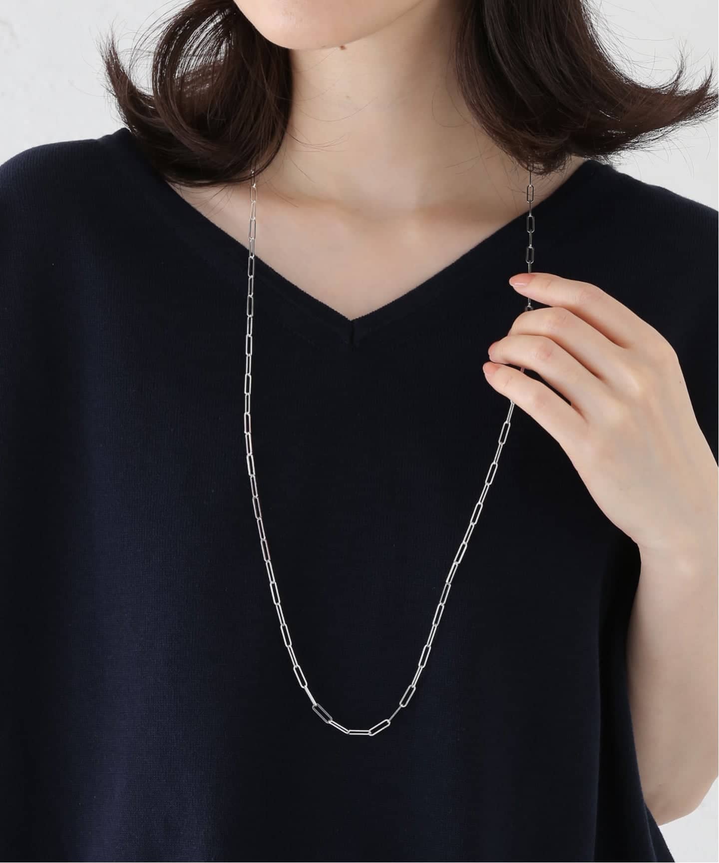 Soierie / ソワリー Clip frame necklace（ネックレス）｜Spick & Span